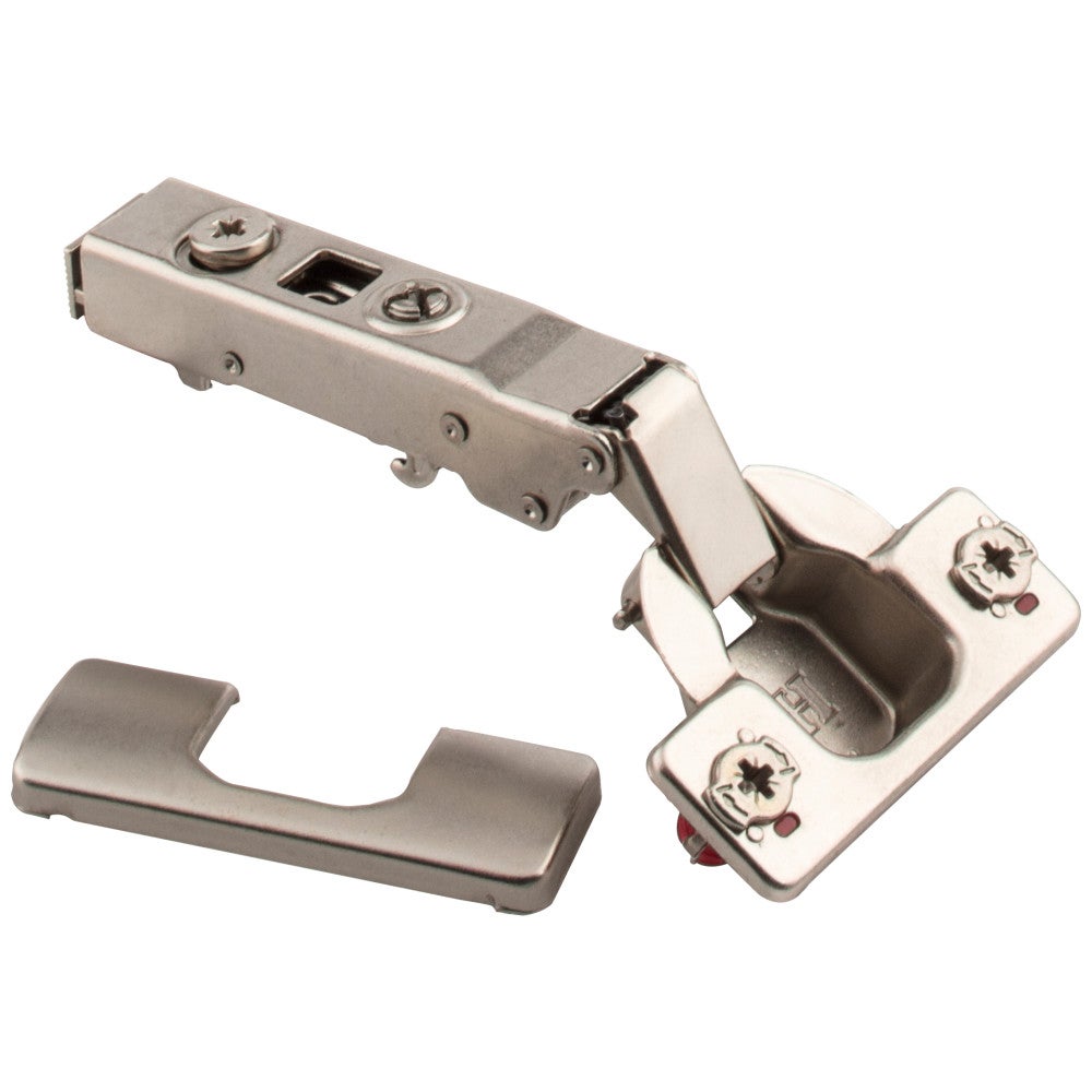 Hardware Resources HR MAX 125° Heavy Duty Full Overlay Cam Adjustable Soft-close Hinge with Easy-Fix Dowels with Cover