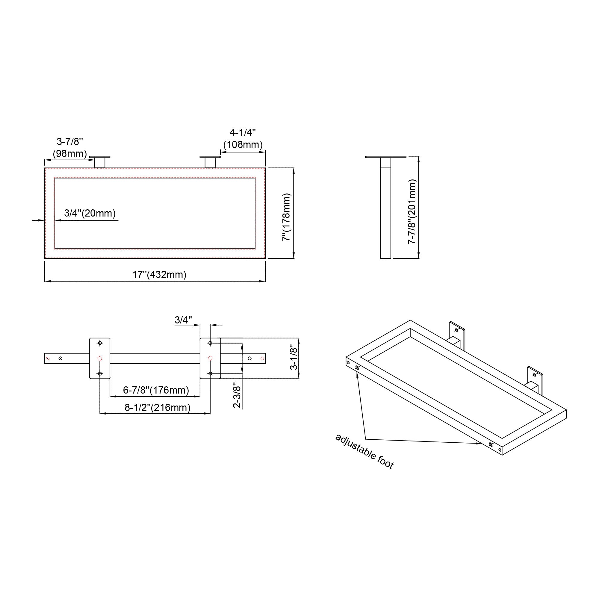 Metal Legs - 7006 007