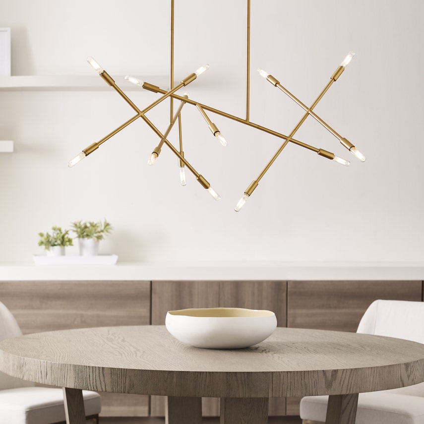 Line Wave 2 Chandelier