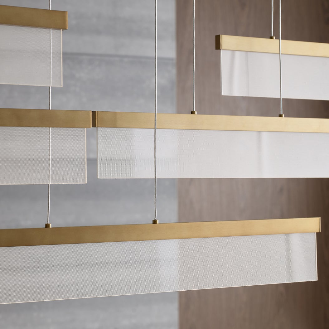 Sweep Linear Chandelier