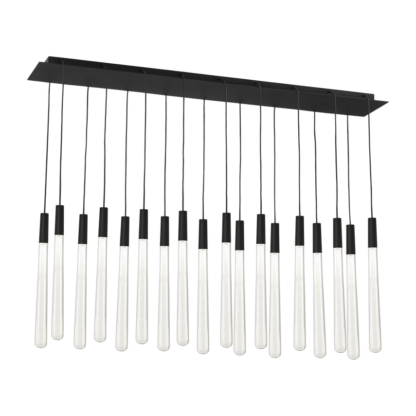 Pylon Crystal 18-Light Chandelier