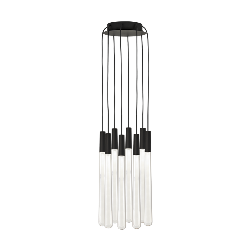 Pylon Crystal 8-Light Chandelier