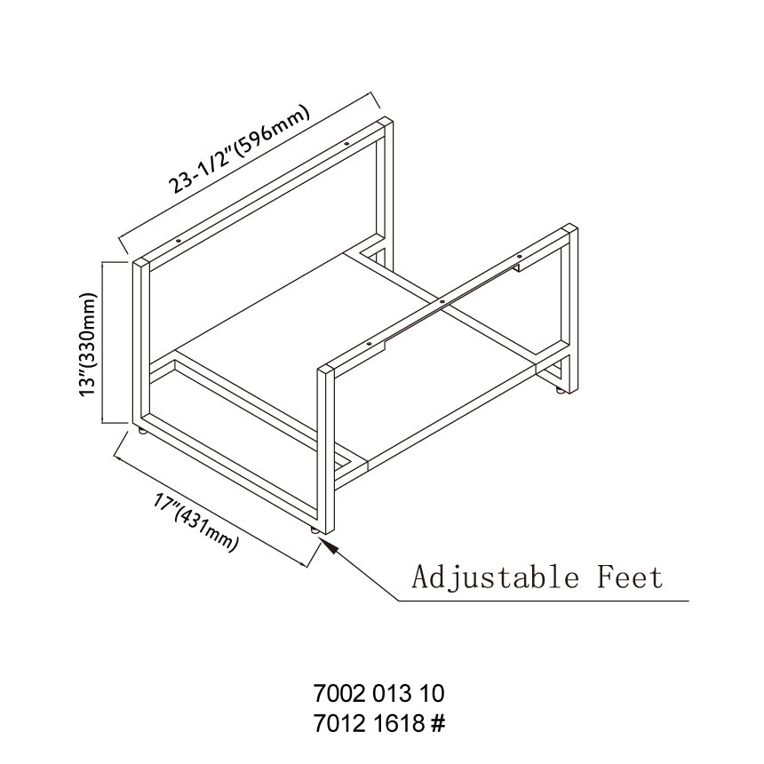 015 Series-24 Inch Vanity