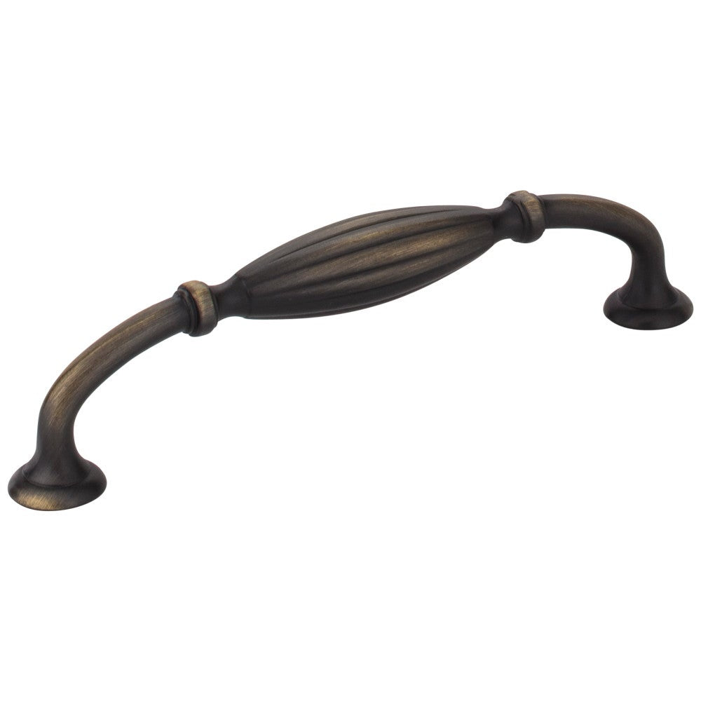 Hardware Resources 128 mm Center-to-Center Brushed Oil Rubbed Bronze Glenmore Cabinet Pull