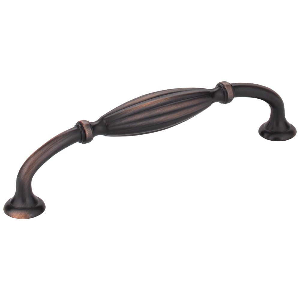 Hardware Resources 128 mm Center-to-Center Brushed Oil Rubbed Bronze Glenmore Cabinet Pull
