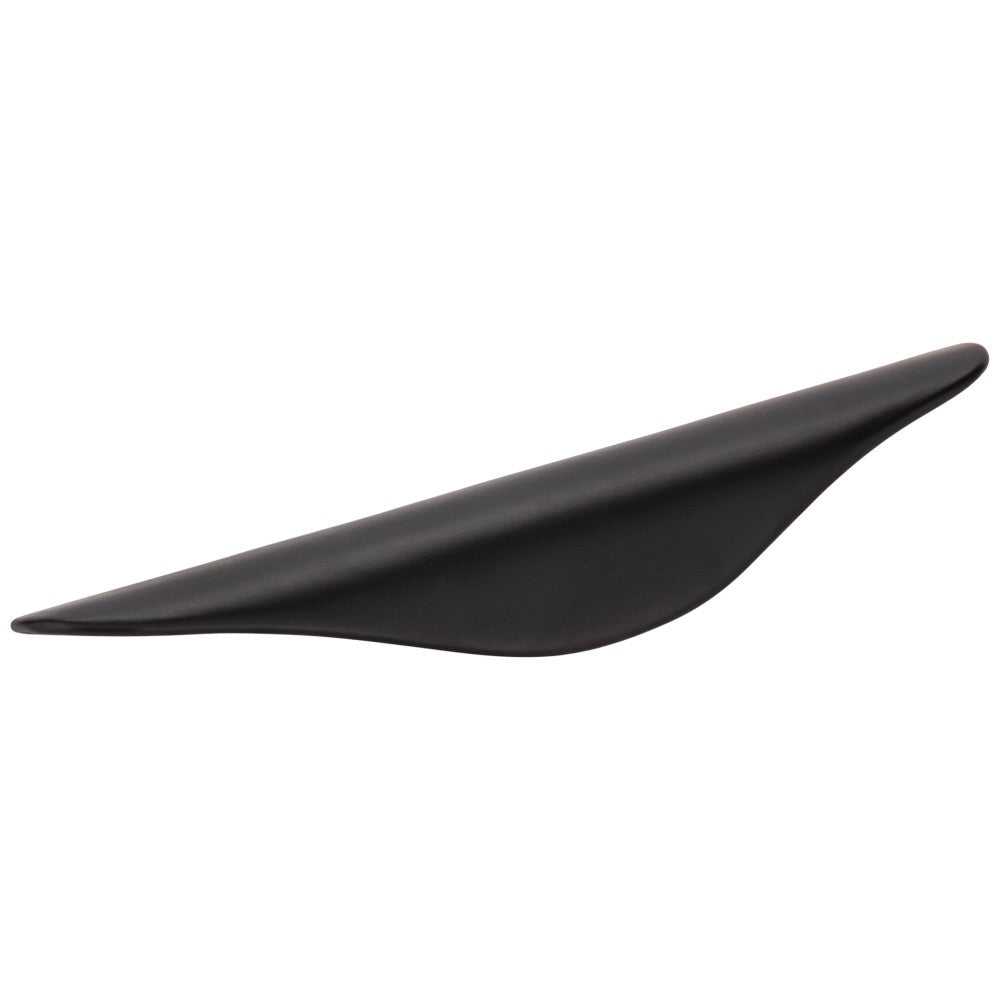 Hardware Resources 3" Center-to-Center Matte Black Verona Cabinet Cup Pull