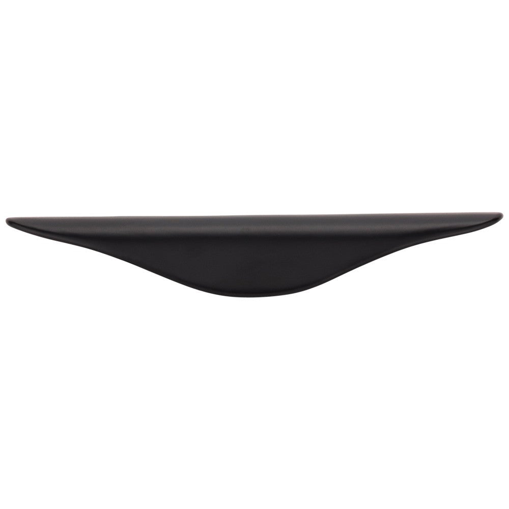 Hardware Resources 3" Center-to-Center Matte Black Verona Cabinet Cup Pull