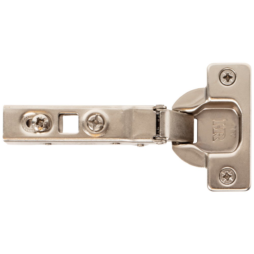 Hardware Resources HR MAX 110° Heavy Duty Full Overlay Screw Adjustable Self-Close Hinge with Press-in 8 mm Dowels