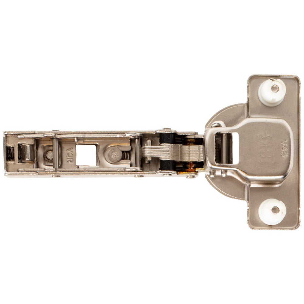 Hardware Resources HR MAX 110° Heavy Duty Full Overlay Screw Adjustable Self-Close Hinge with Press-in 8 mm Dowels