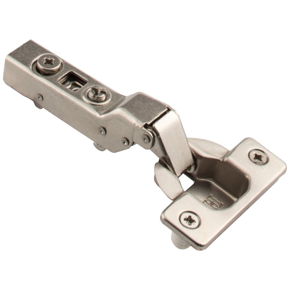 Hardware Resources HR MAX 110° Heavy Duty Partial Overlay Cam Adjustable Self-close Hinge with Press-in 8 mm Dowels