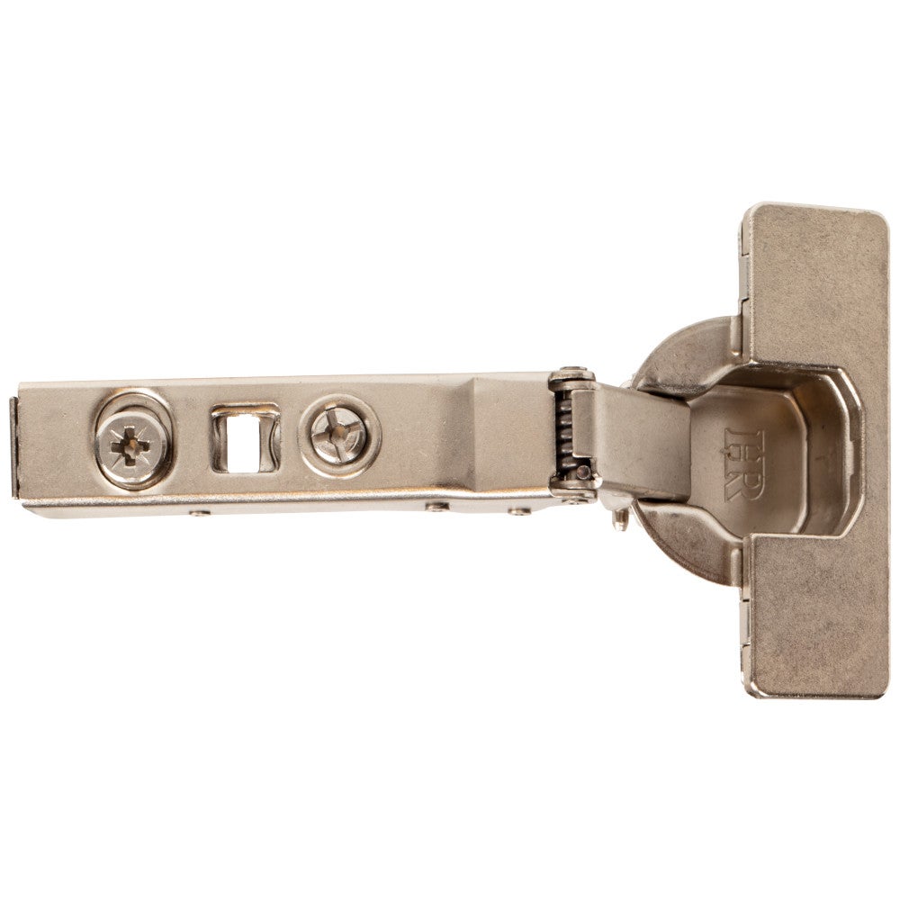 Hardware Resources HR MAX 125° Heavy Duty Full Overlay Cam Adjustable Self-Close Hinge with Lever-Top Dowels