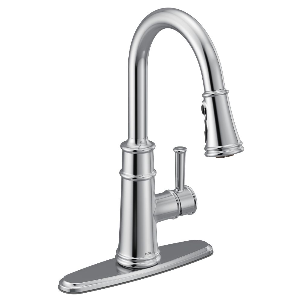 Belfield One-Handle High Arc Pulldown Kitchen Faucet