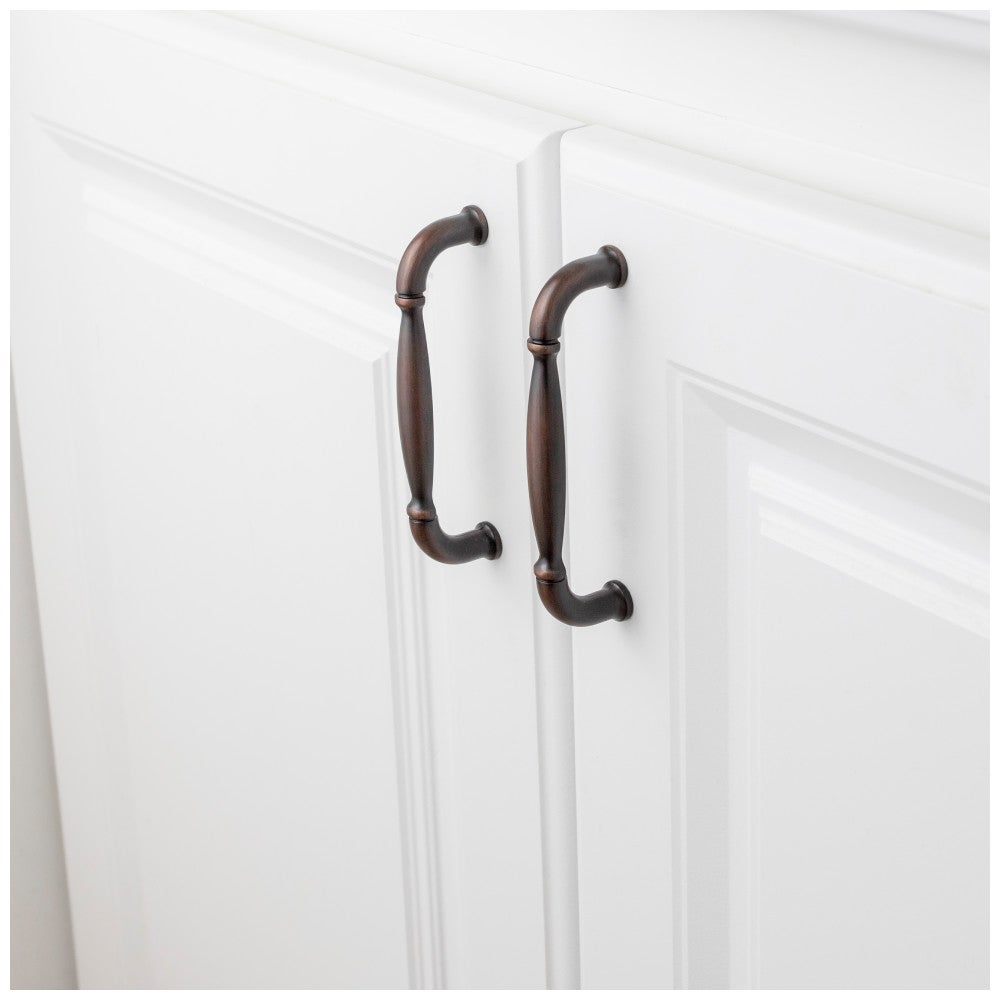 Hardware Resources 96 mm Center-to-Center Satin Nickel Chesapeake Cabinet Pull