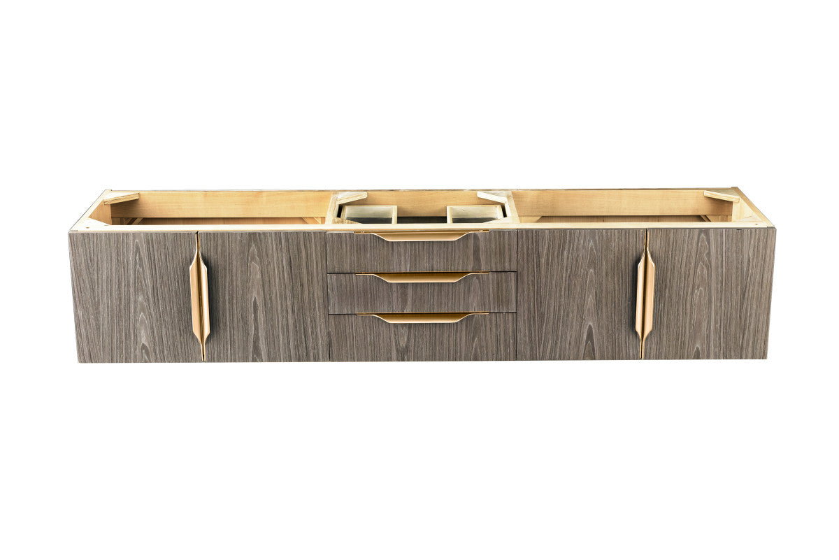 Columbia 72" Double Wall Mount Vanity Cabinet