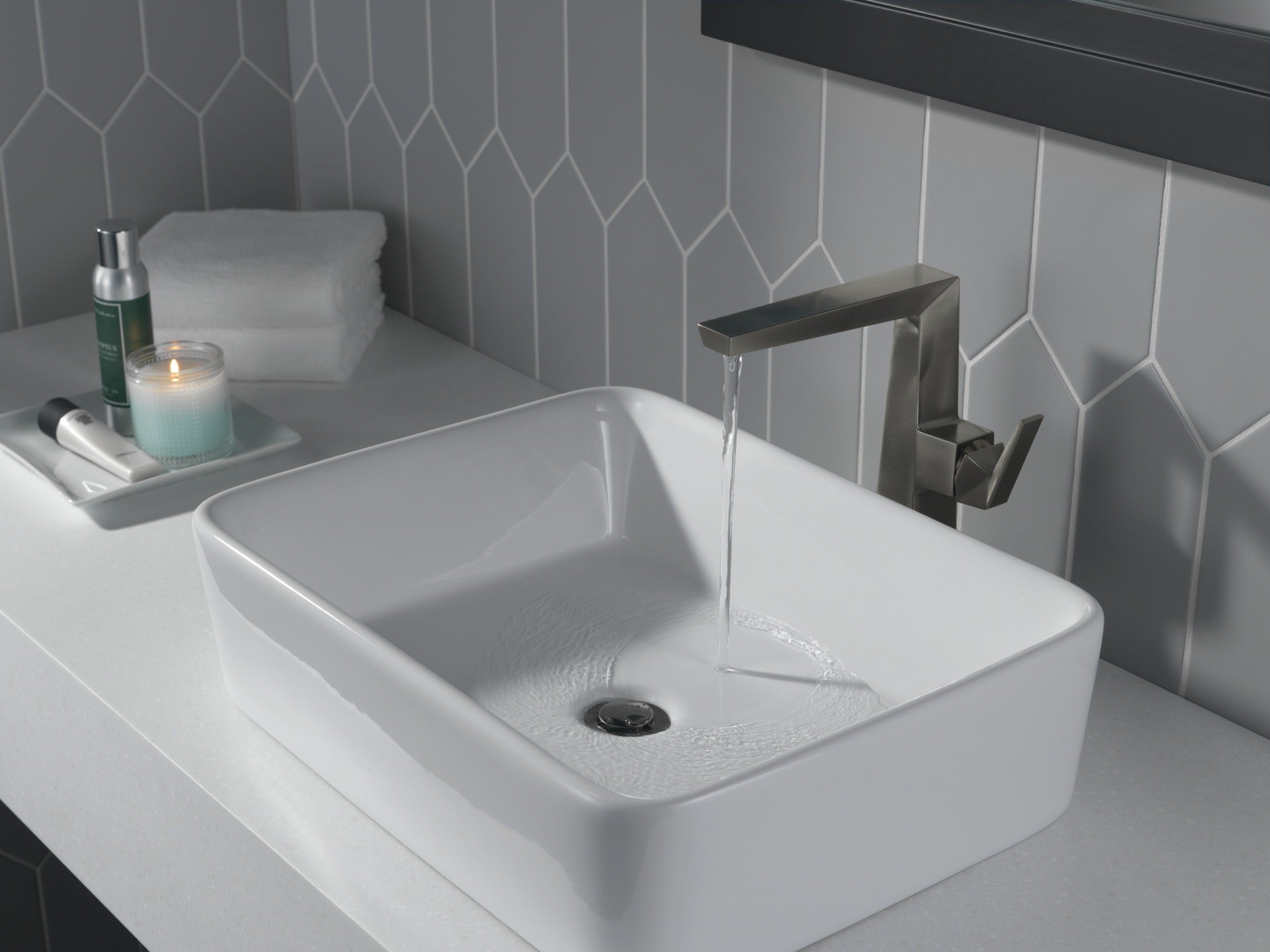Delta Trillian™ Single Handle Vessel Bathroom Faucet