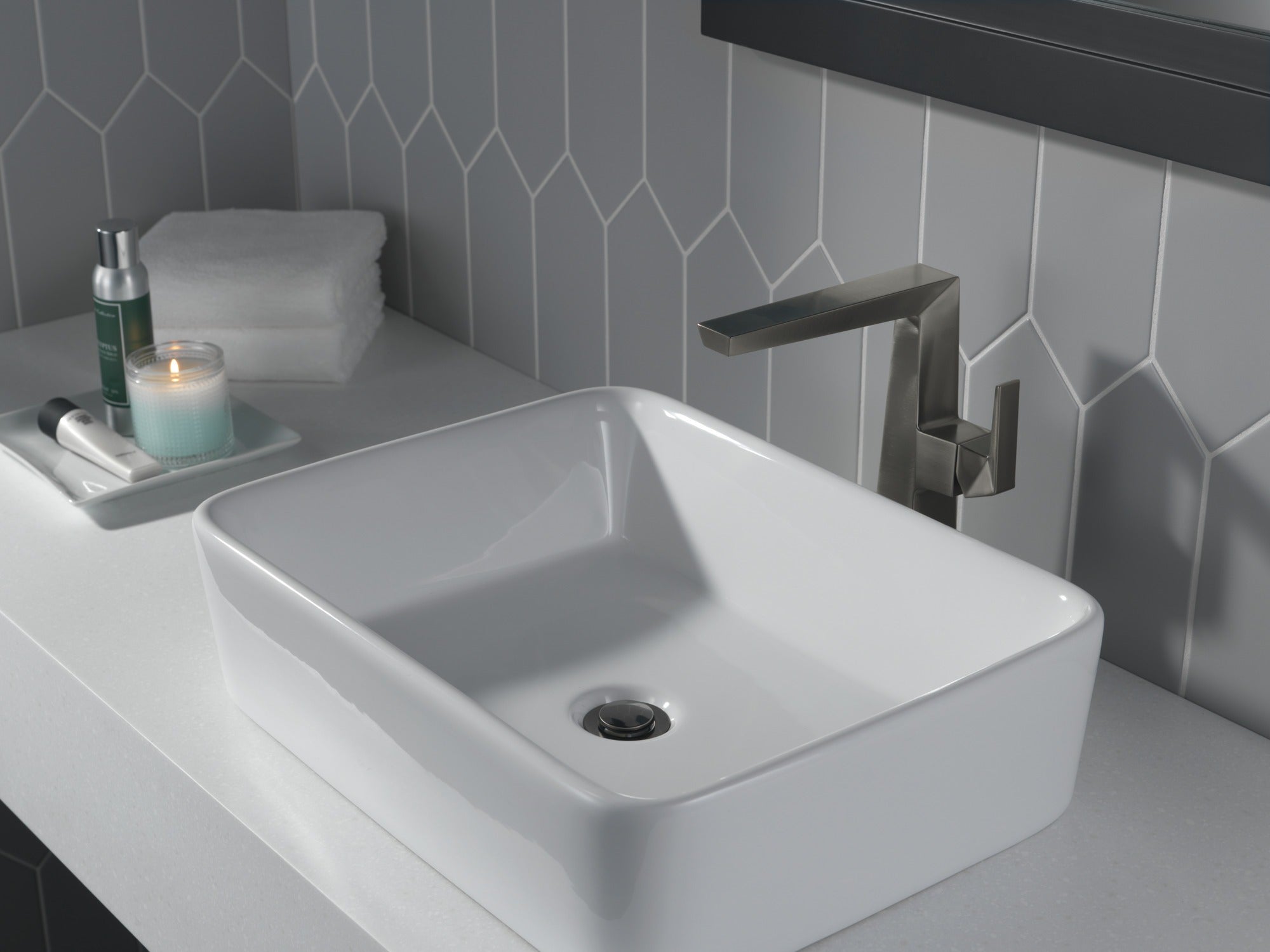 Delta Trillian™ Single Handle Vessel Bathroom Faucet