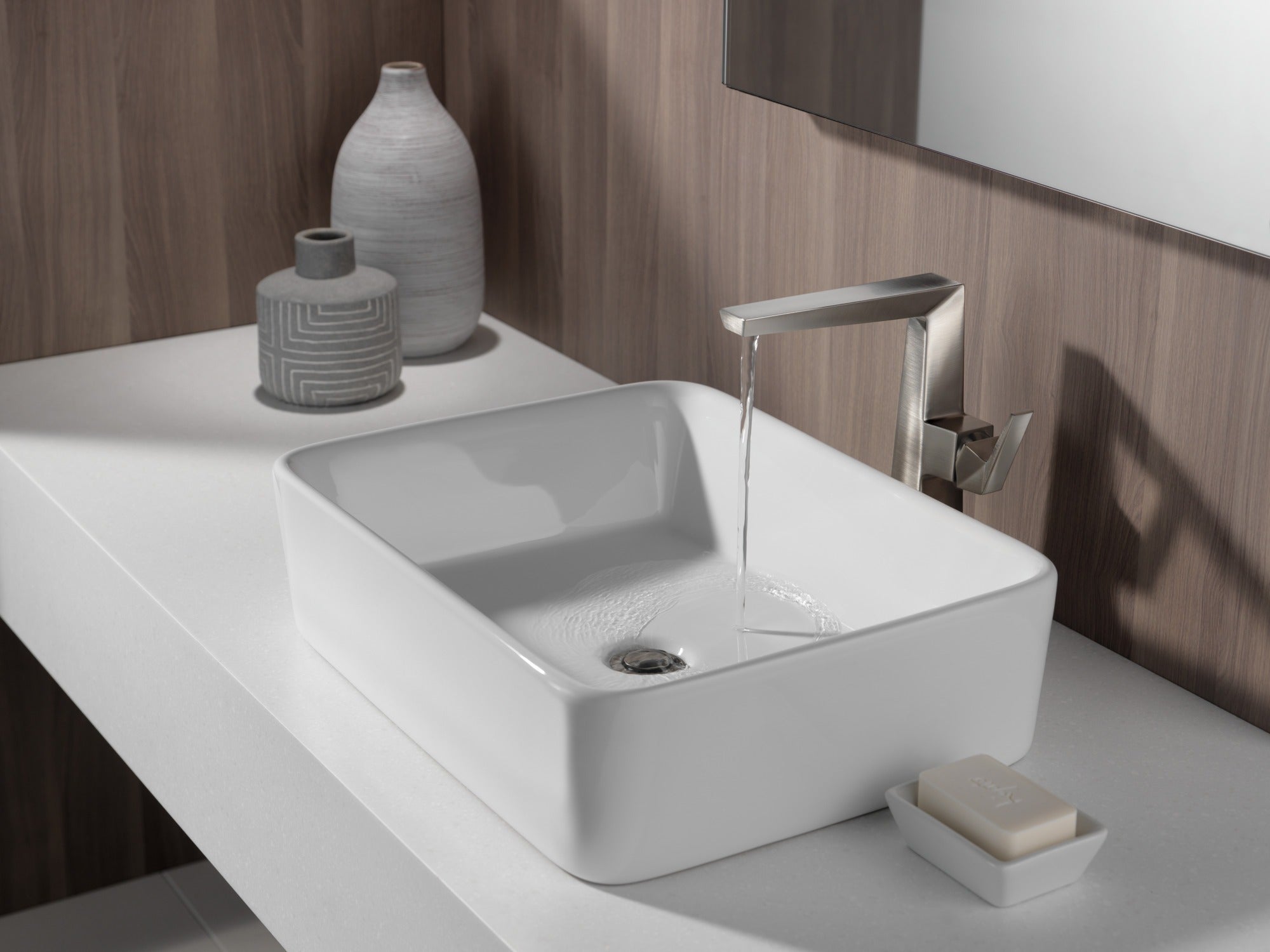 Delta Trillian™ Single Handle Vessel Bathroom Faucet