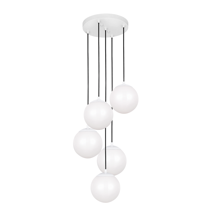 5-Light Multi Port Round Canopy