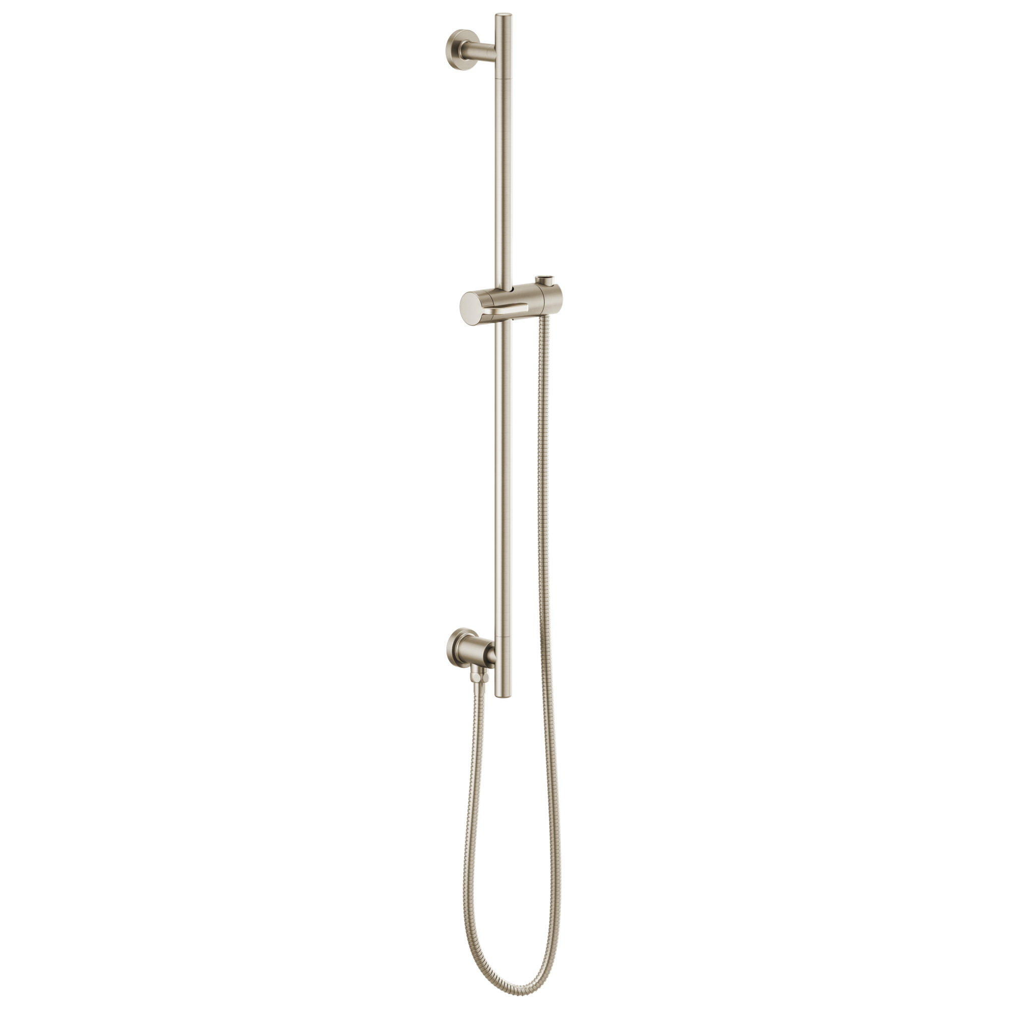Brizo Essential™ Shower Linear Round Slide Bar With Hose