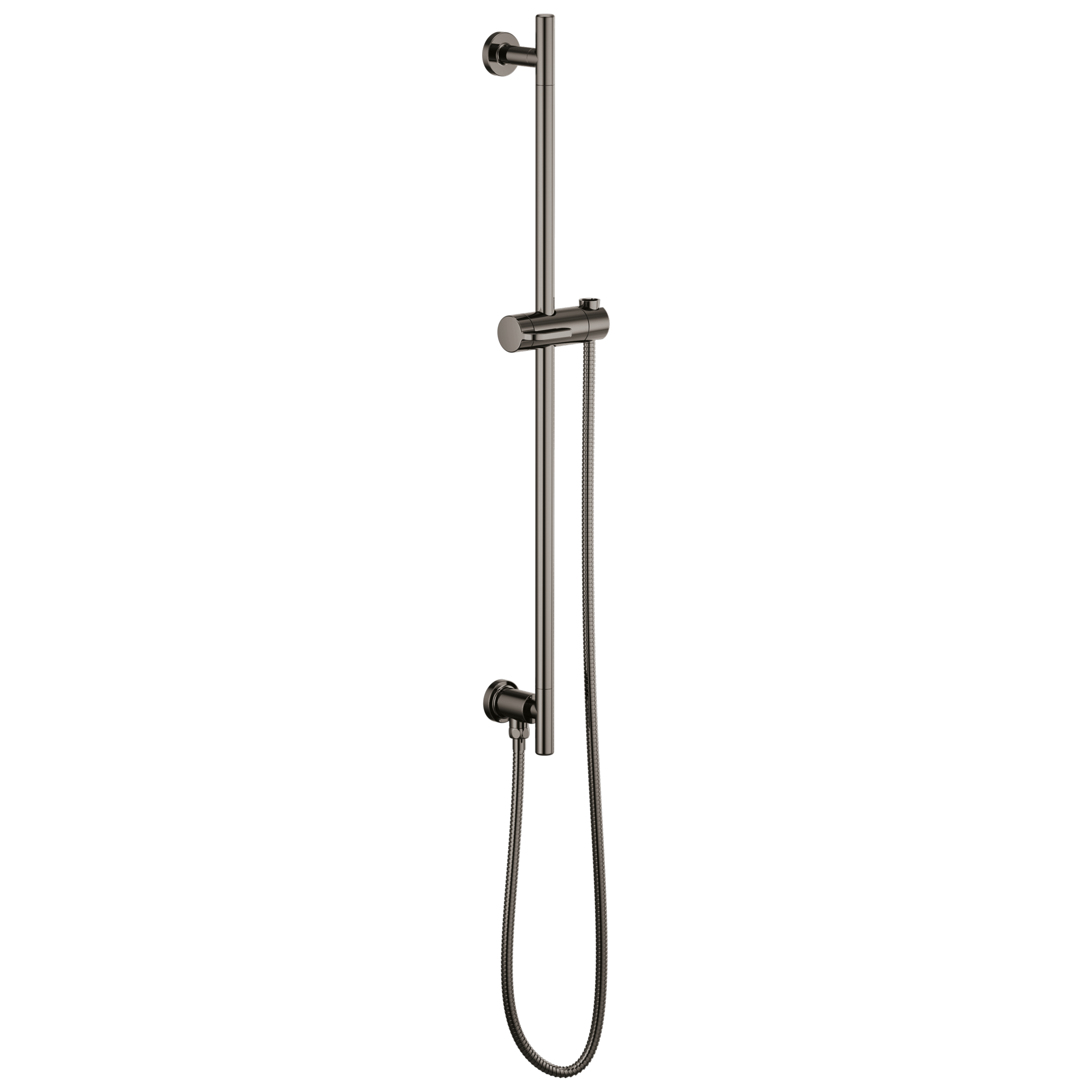 Brizo Essential™ Shower Linear Round Slide Bar With Hose
