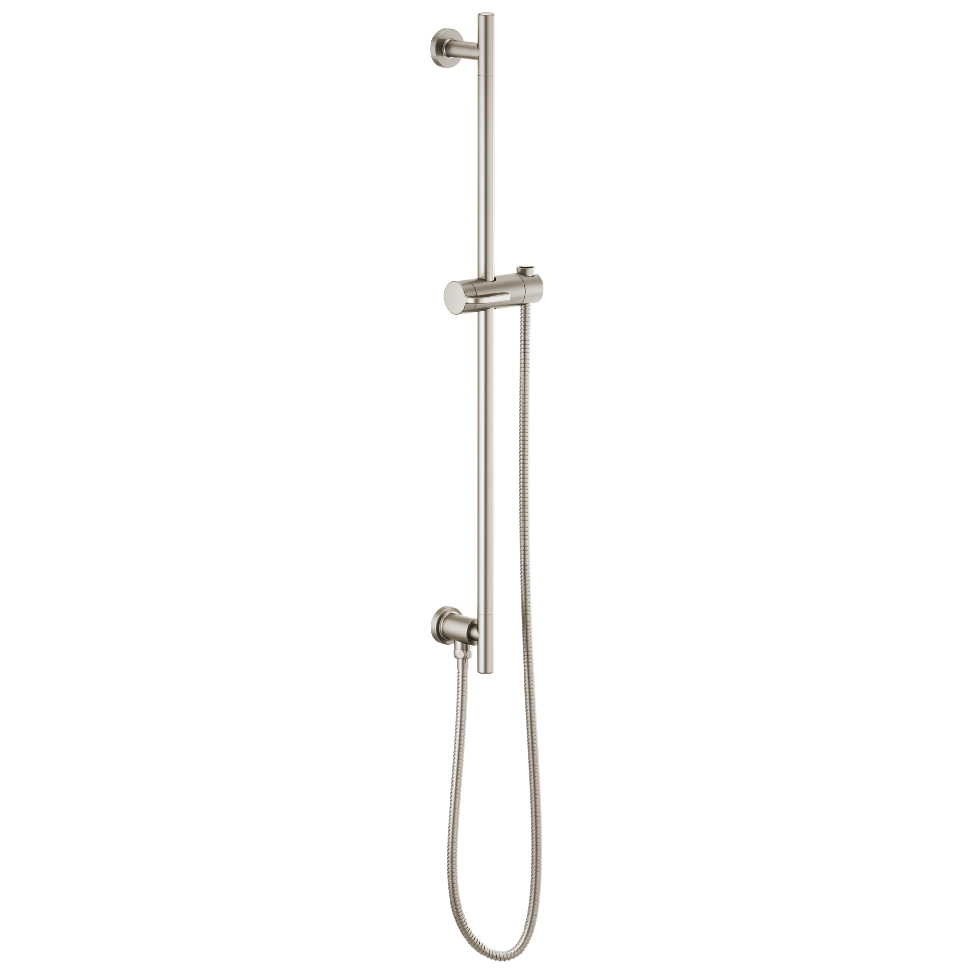 Brizo Essential™ Shower Linear Round Slide Bar With Hose
