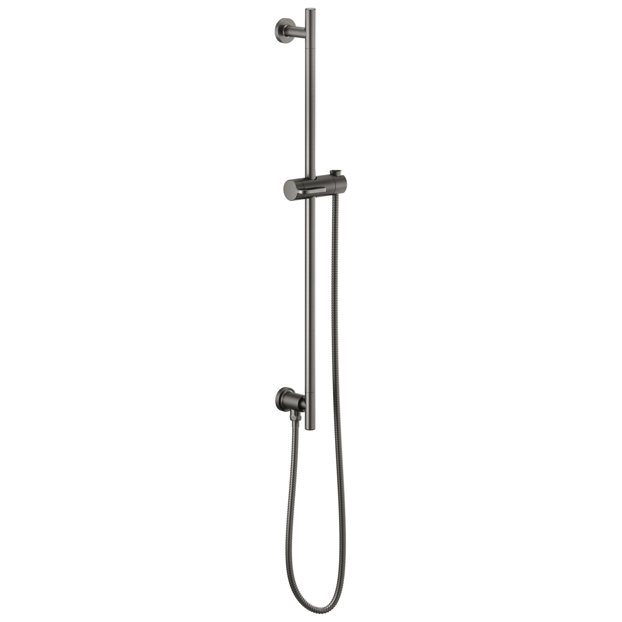 Brizo Essential™ Shower Linear Round Slide Bar With Hose