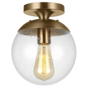 Leo Hanging Globe One Light Wall / Ceiling Semi-Flush Mount