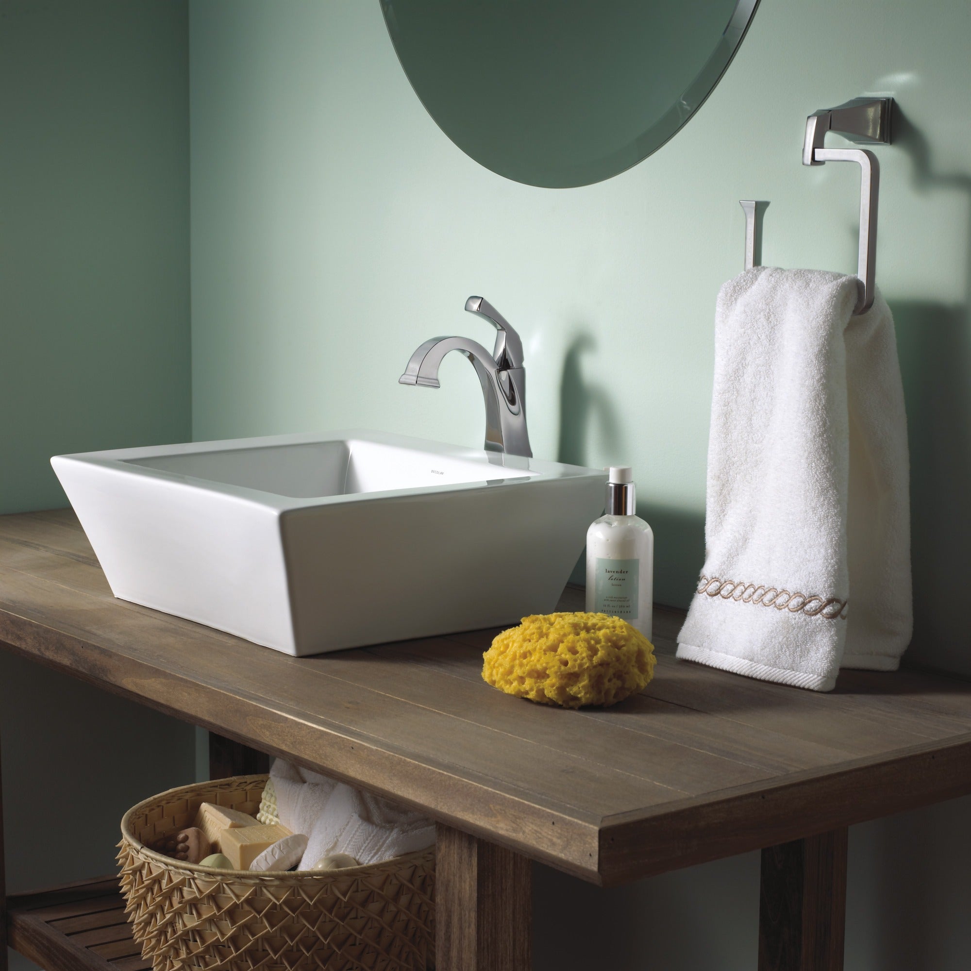 Delta Dryden™ Single Handle Vessel Bathroom Faucet