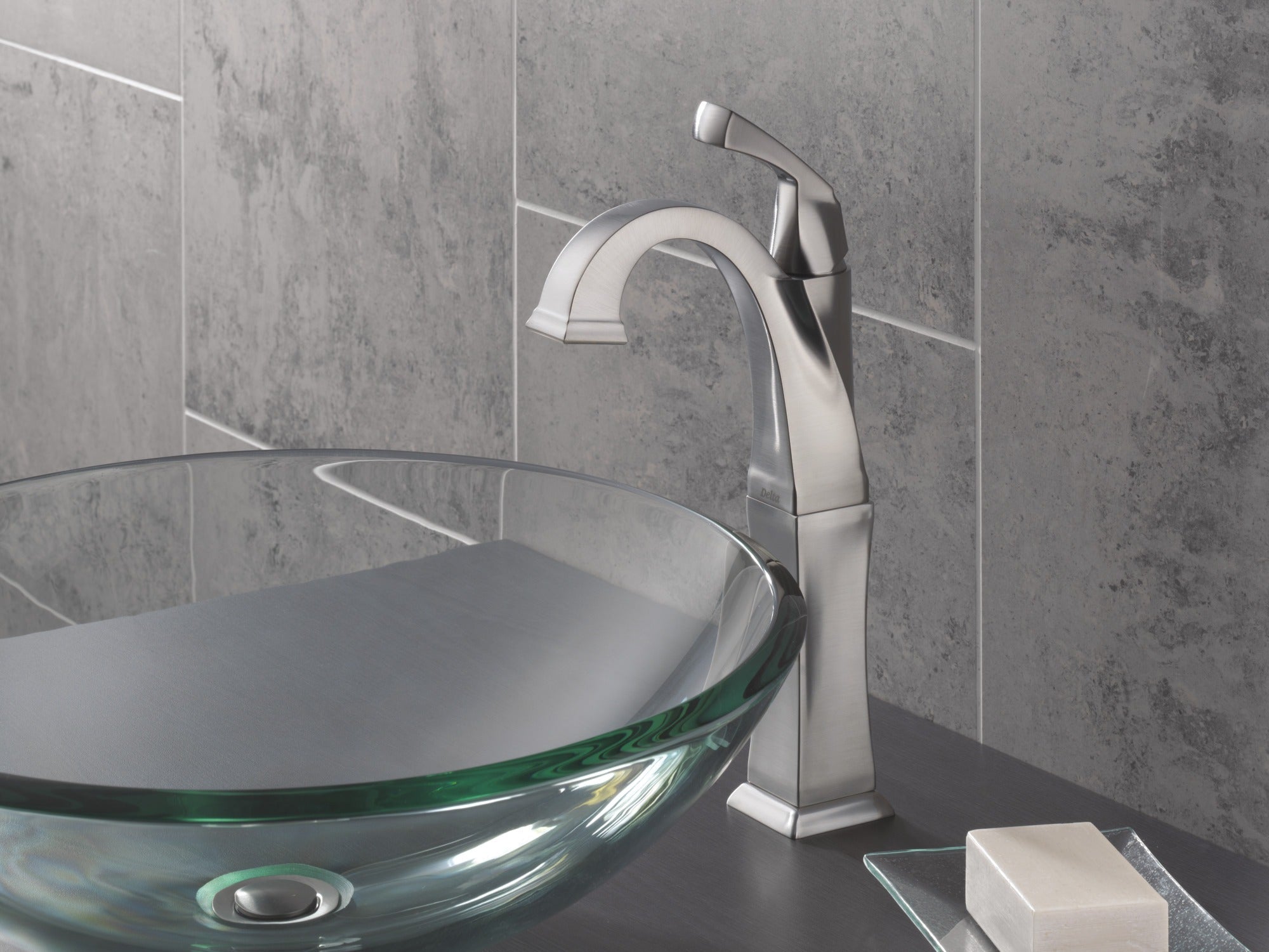 Delta Dryden™ Single Handle Vessel Bathroom Faucet