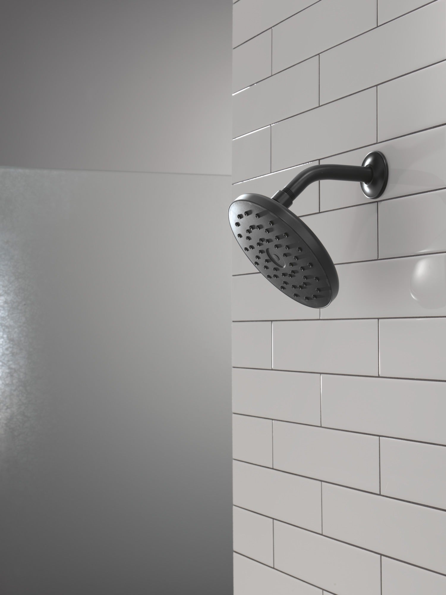 Delta Universal Showering Components PivotPro™ Raincan Shower Head with TouchClean® Spray Face