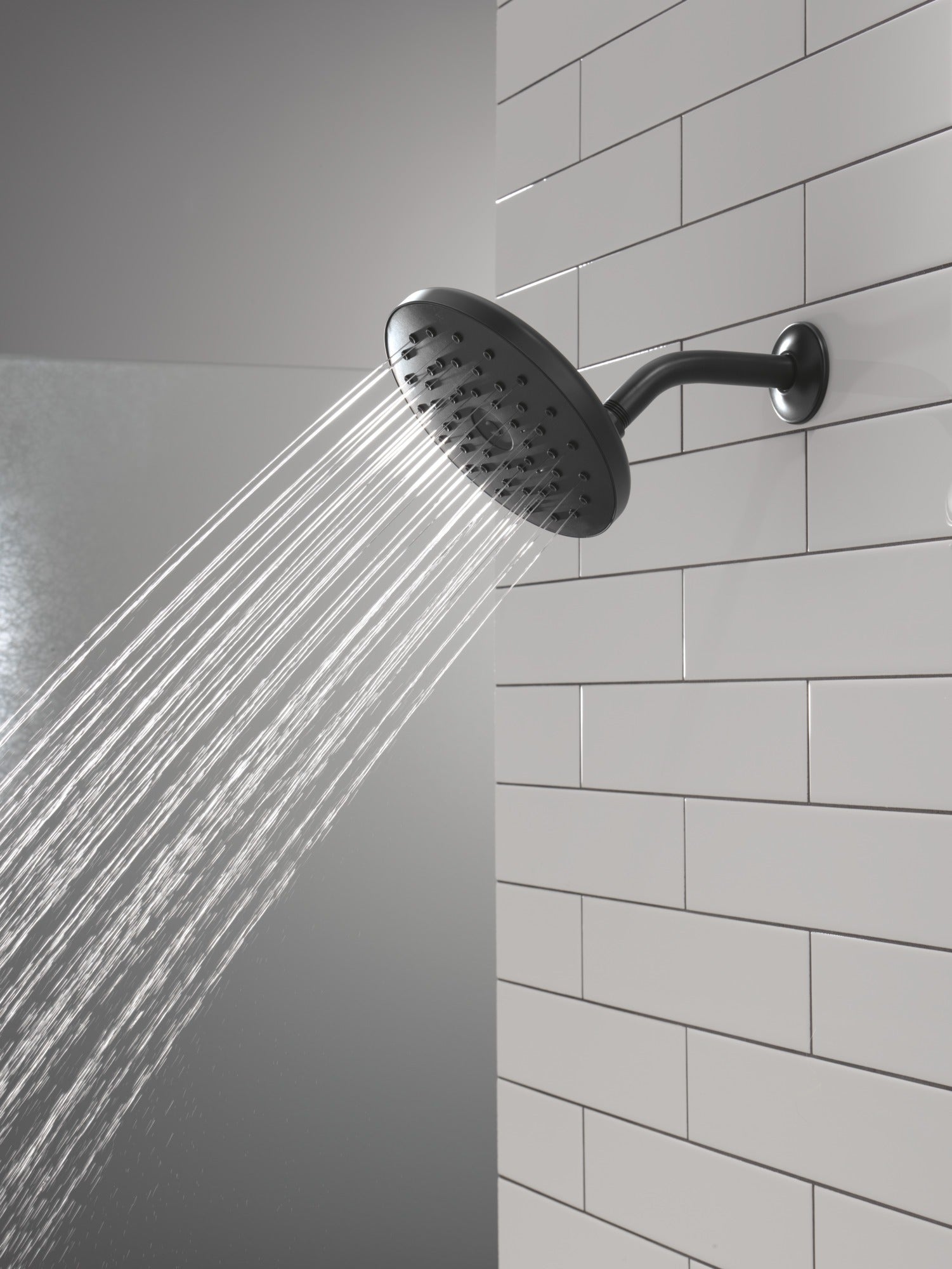 Delta Universal Showering Components PivotPro™ Raincan Shower Head with TouchClean® Spray Face