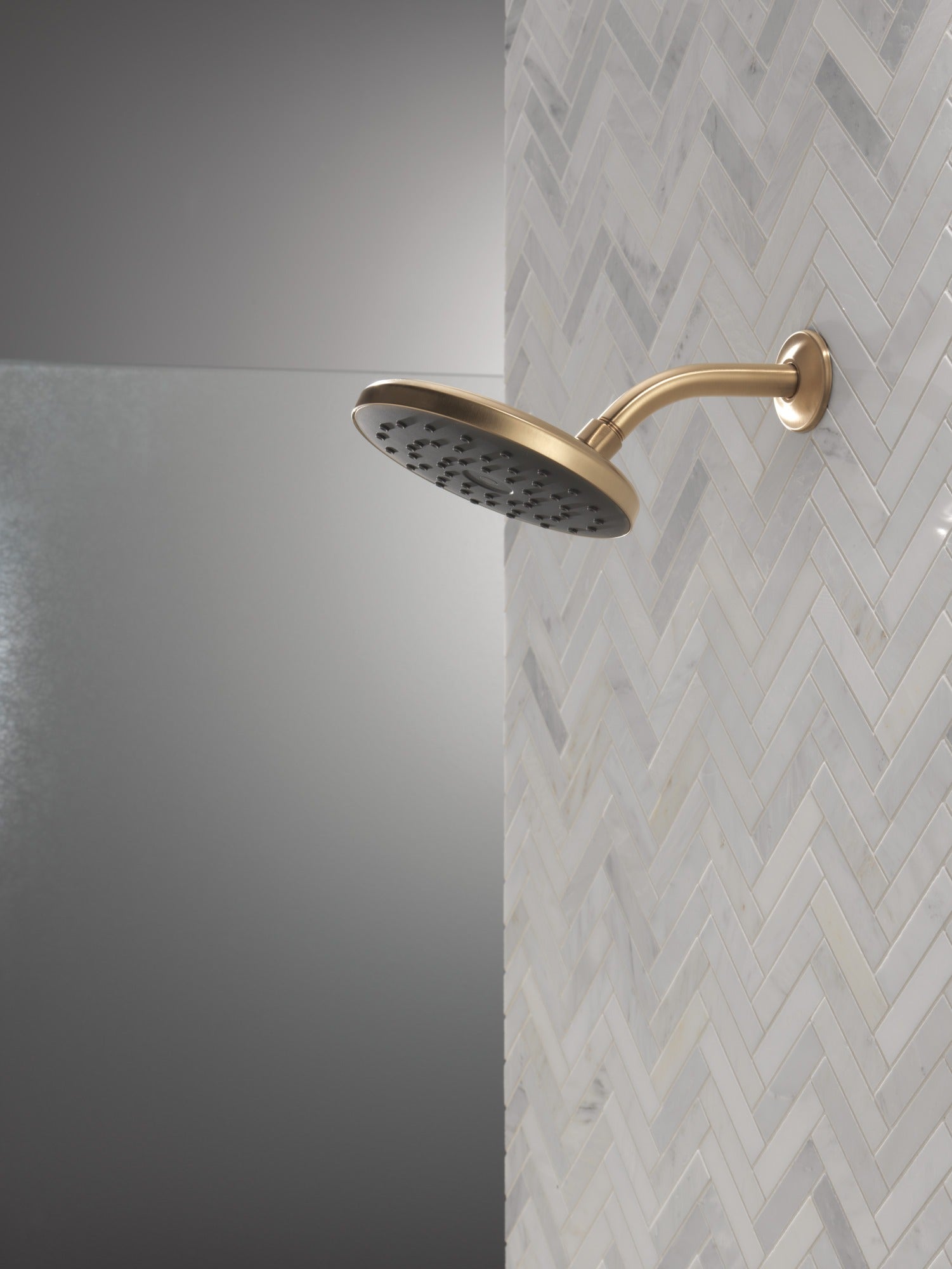 Delta Universal Showering Components PivotPro™ Raincan Shower Head with TouchClean® Spray Face