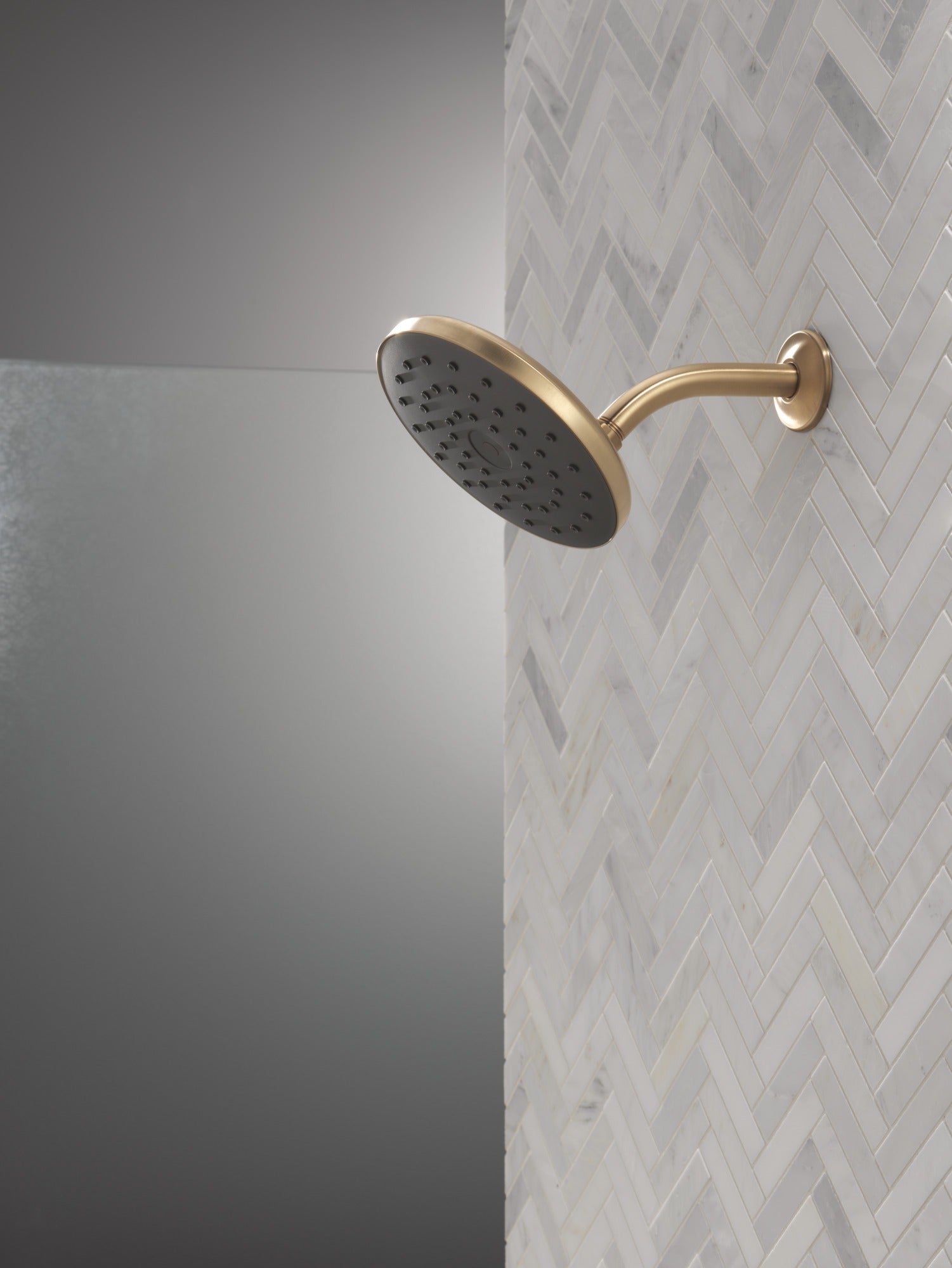 Delta Universal Showering Components PivotPro™ Raincan Shower Head with TouchClean® Spray Face