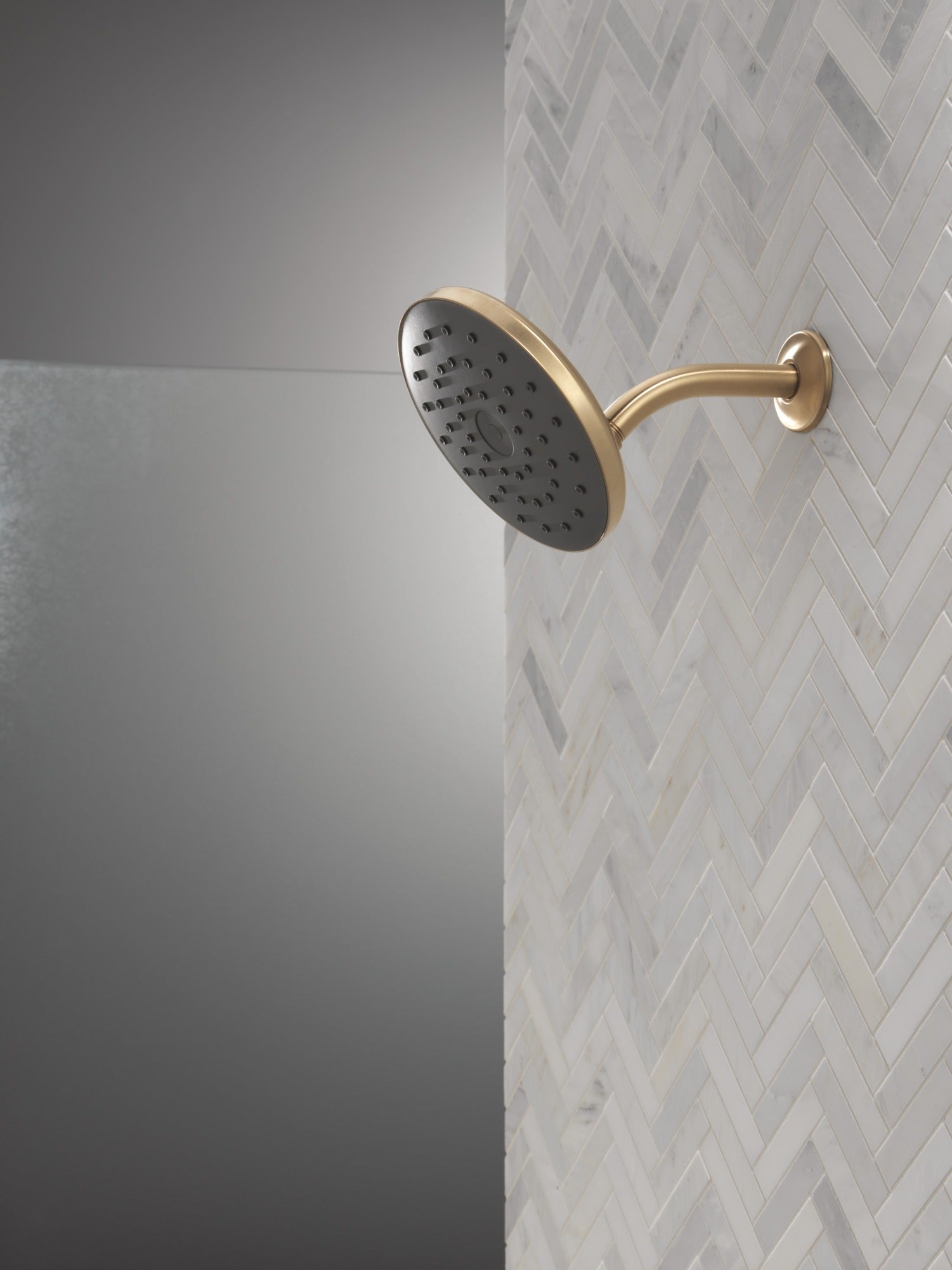 Delta Universal Showering Components PivotPro™ Raincan Shower Head with TouchClean® Spray Face