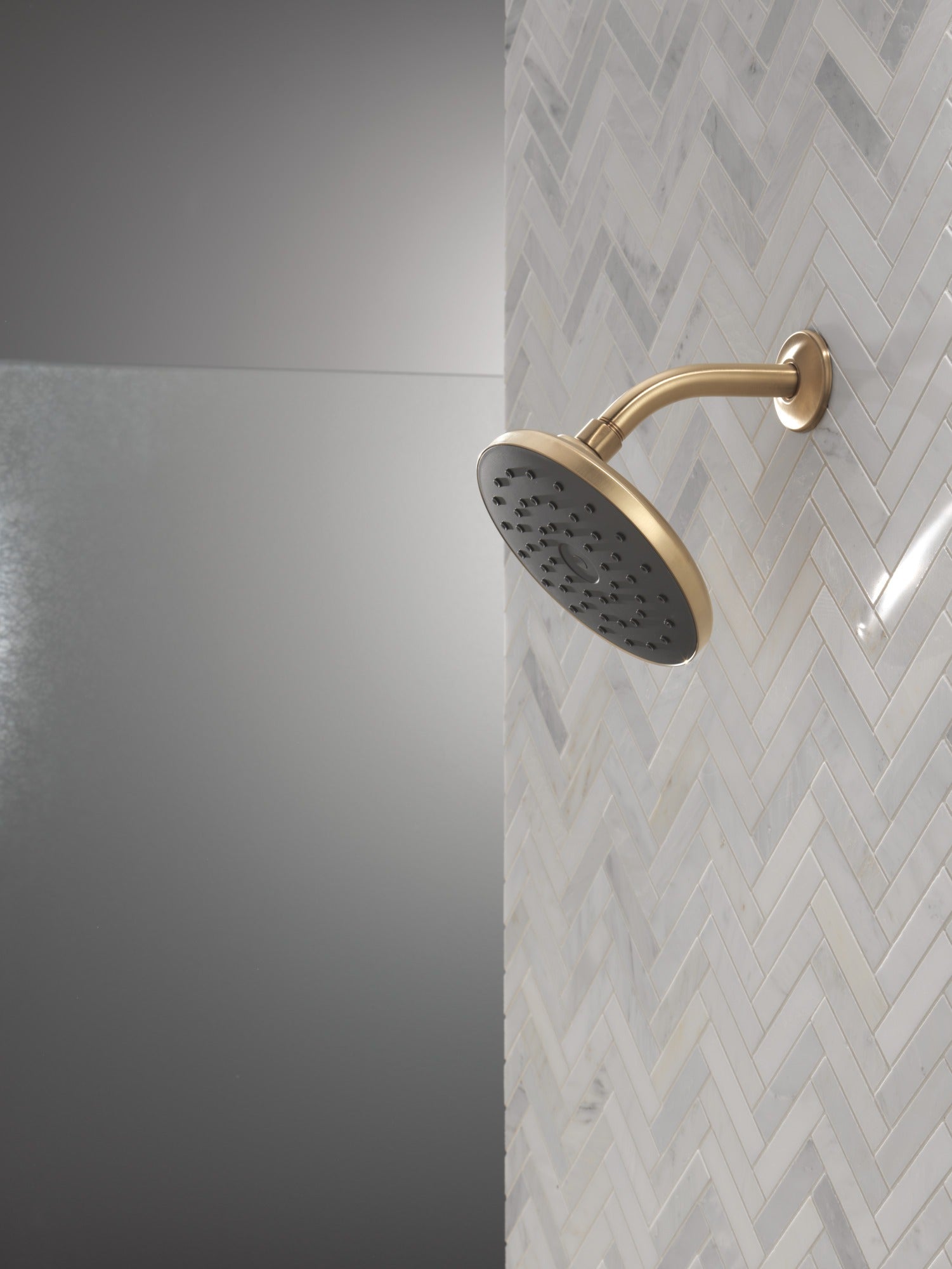 Delta Universal Showering Components PivotPro™ Raincan Shower Head with TouchClean® Spray Face
