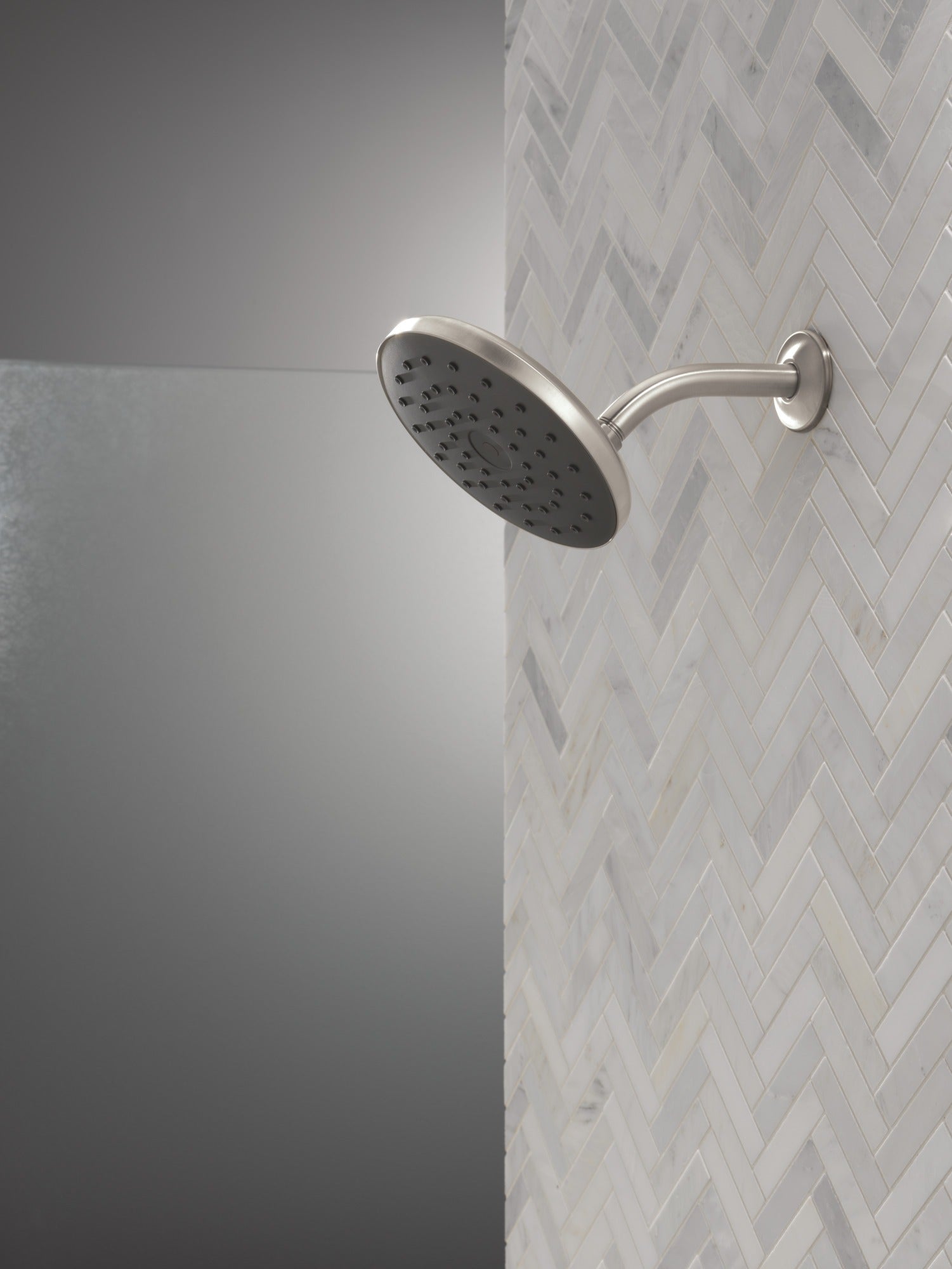 Delta Universal Showering Components PivotPro™ Raincan Shower Head with TouchClean® Spray Face
