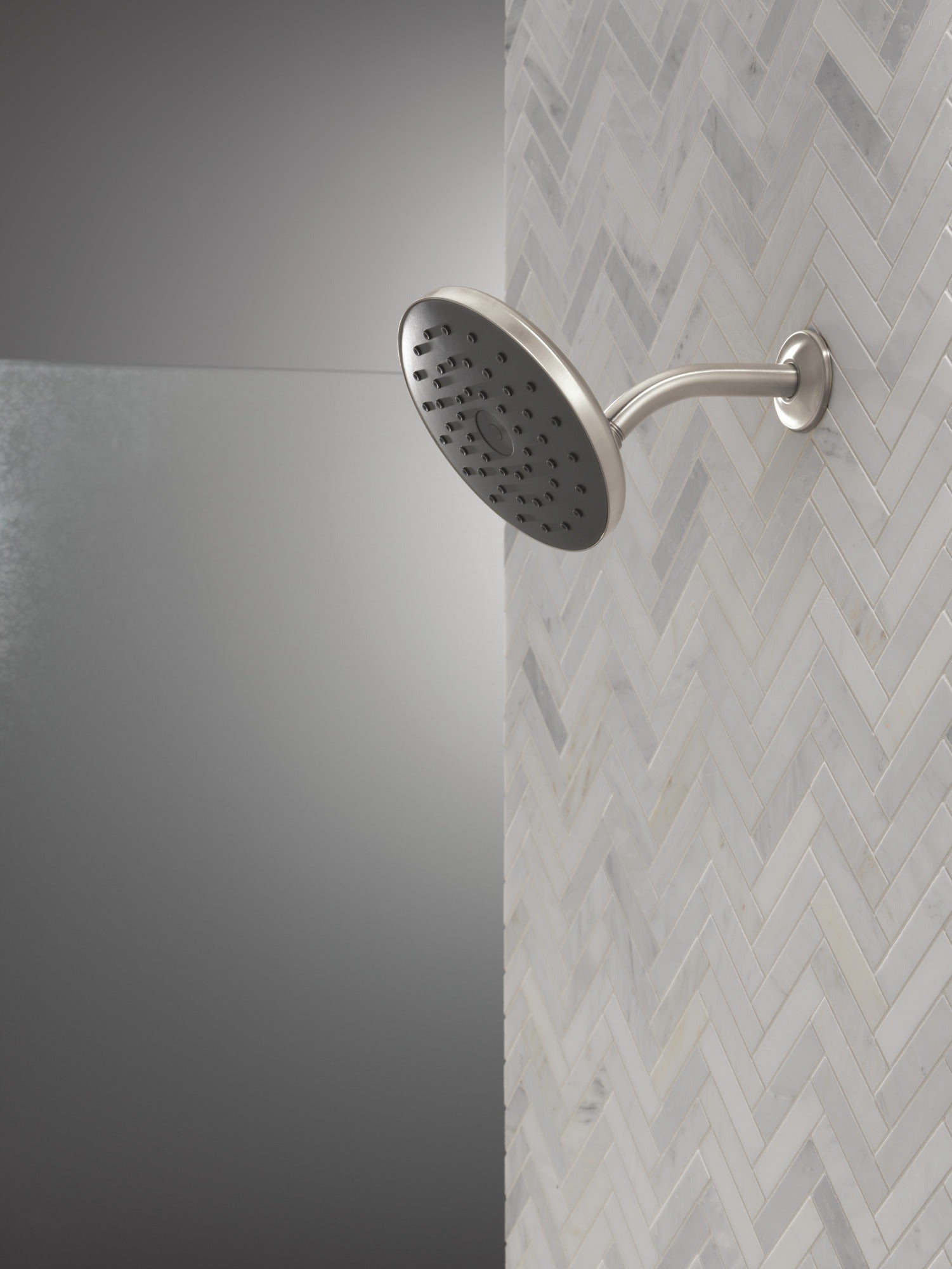 Delta Universal Showering Components PivotPro™ Raincan Shower Head with TouchClean® Spray Face