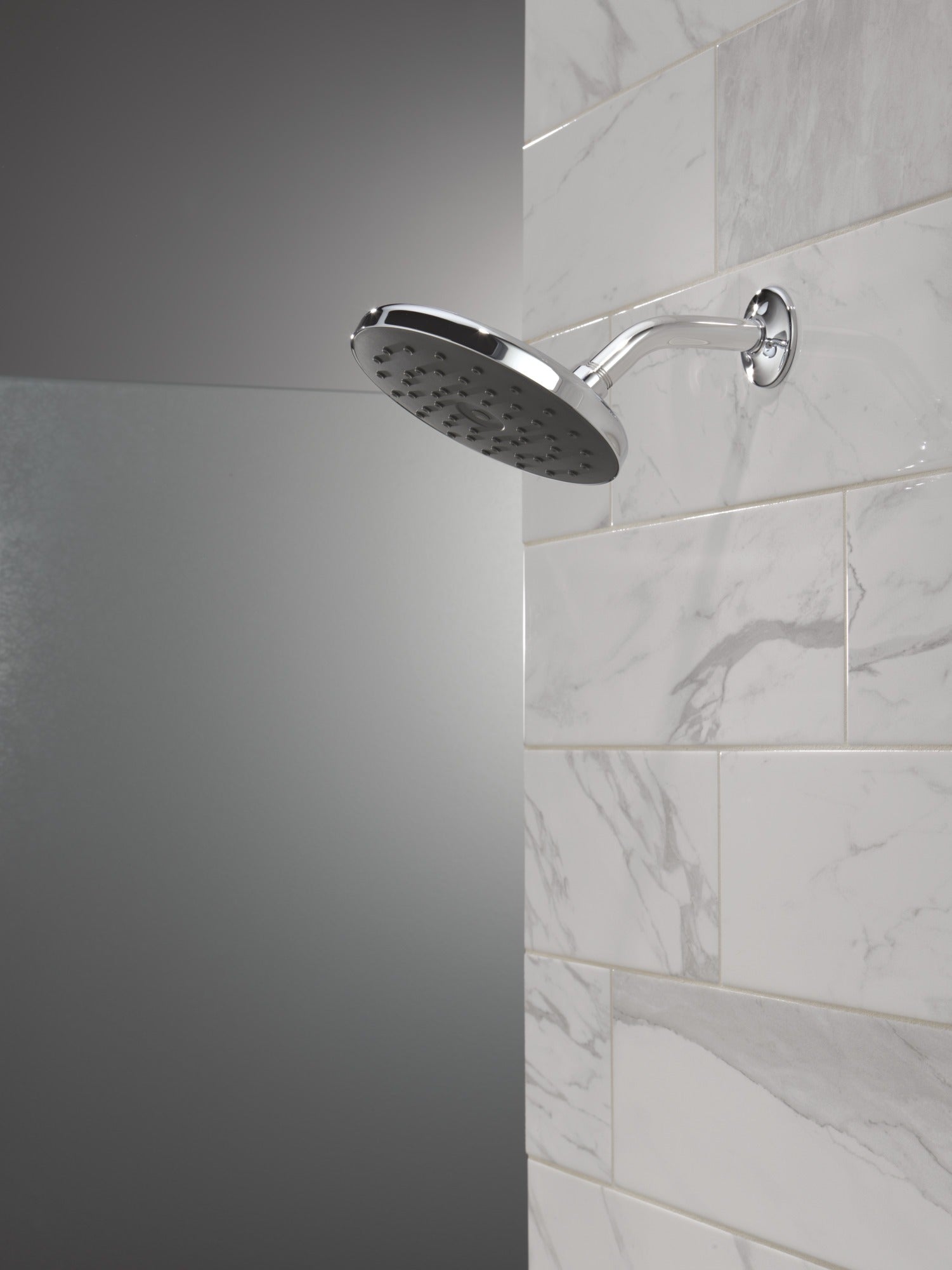 Delta Universal Showering Components PivotPro™ Raincan Shower Head with TouchClean® Spray Face