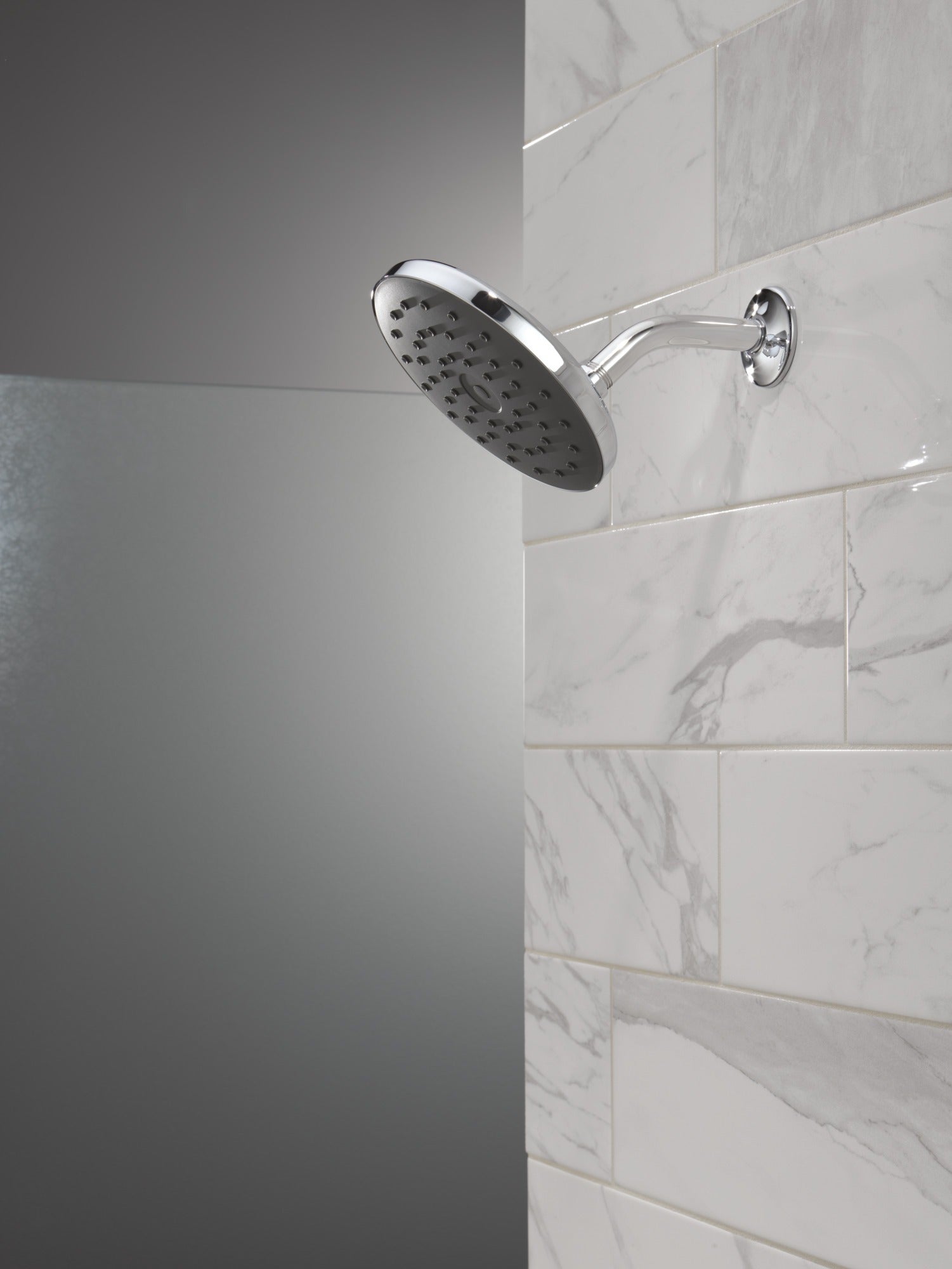 Delta Universal Showering Components PivotPro™ Raincan Shower Head with TouchClean® Spray Face