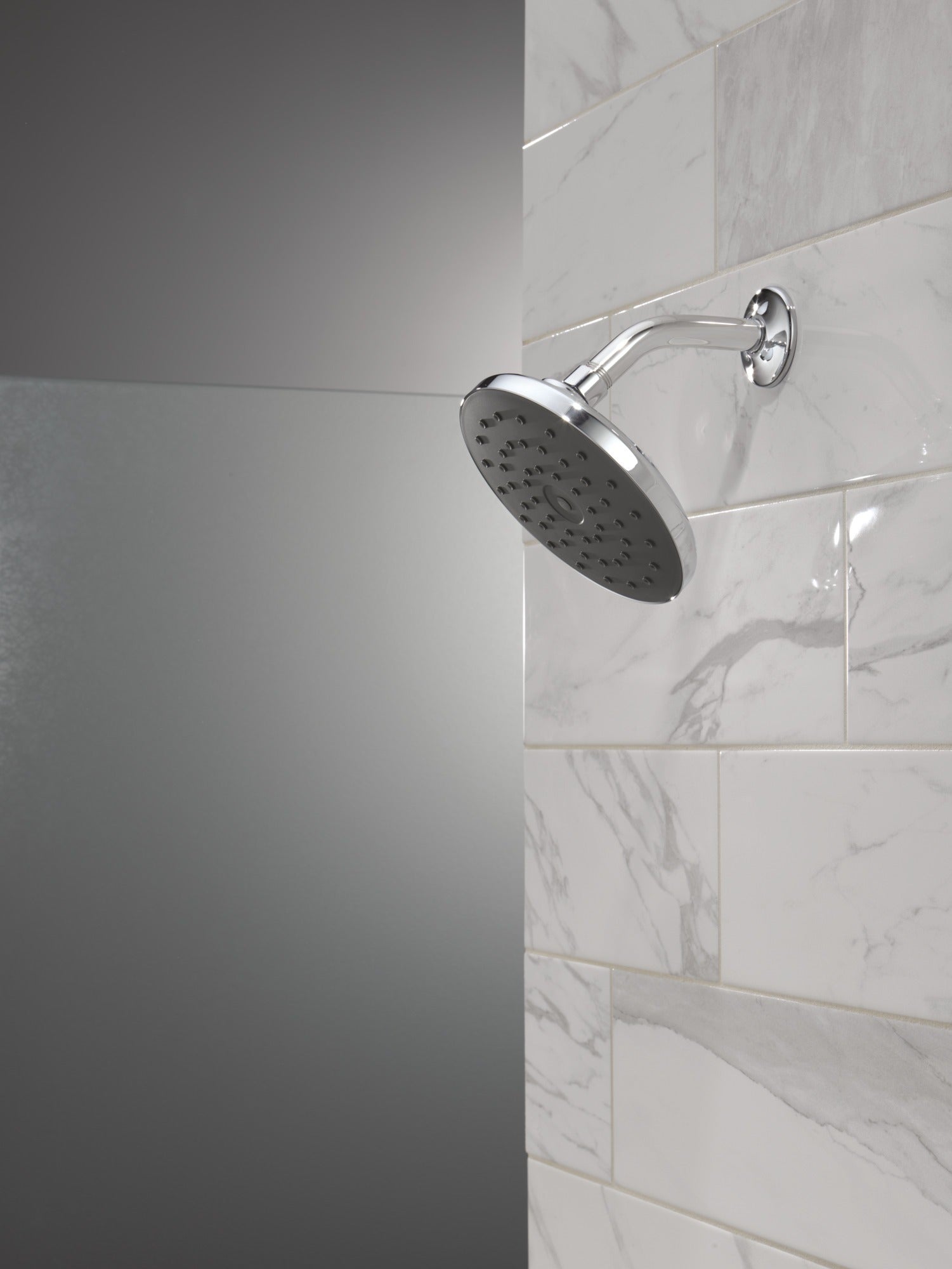 Delta Universal Showering Components PivotPro™ Raincan Shower Head with TouchClean® Spray Face