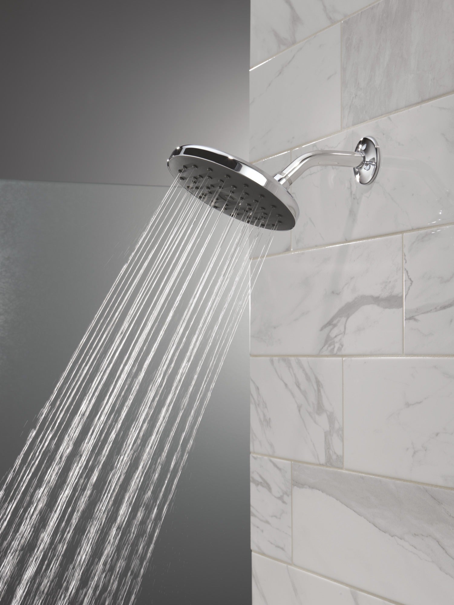 Delta Universal Showering Components PivotPro™ Raincan Shower Head with TouchClean® Spray Face