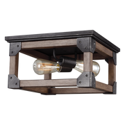Dunning 2-Light Flush Mount