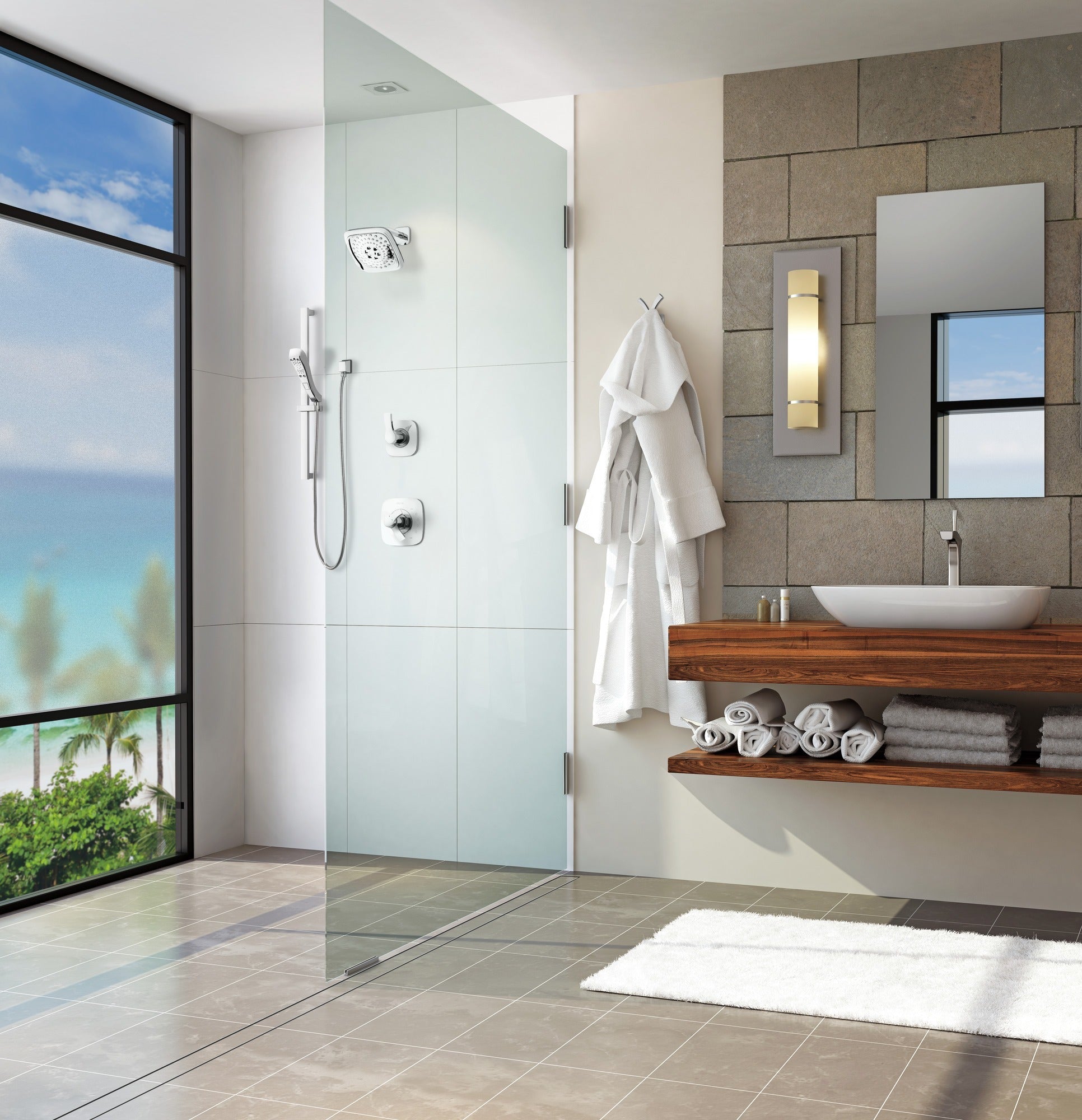 Delta Universal Showering Components Square Wall Elbow for Hand Shower