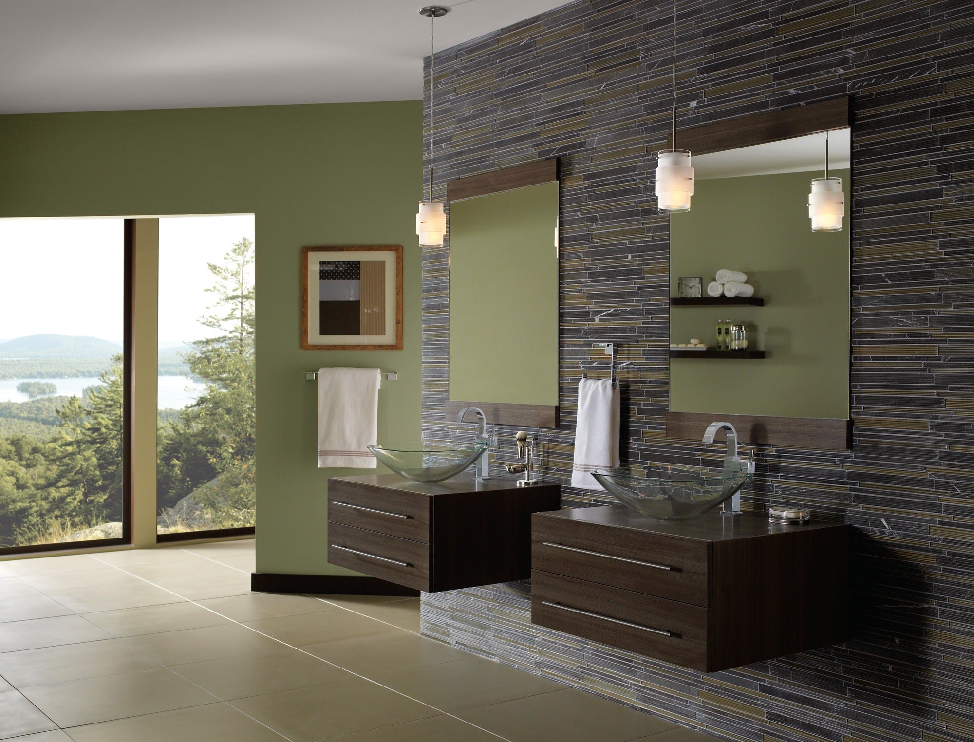 Delta Vero® Single Handle Vessel Bathroom Faucet
