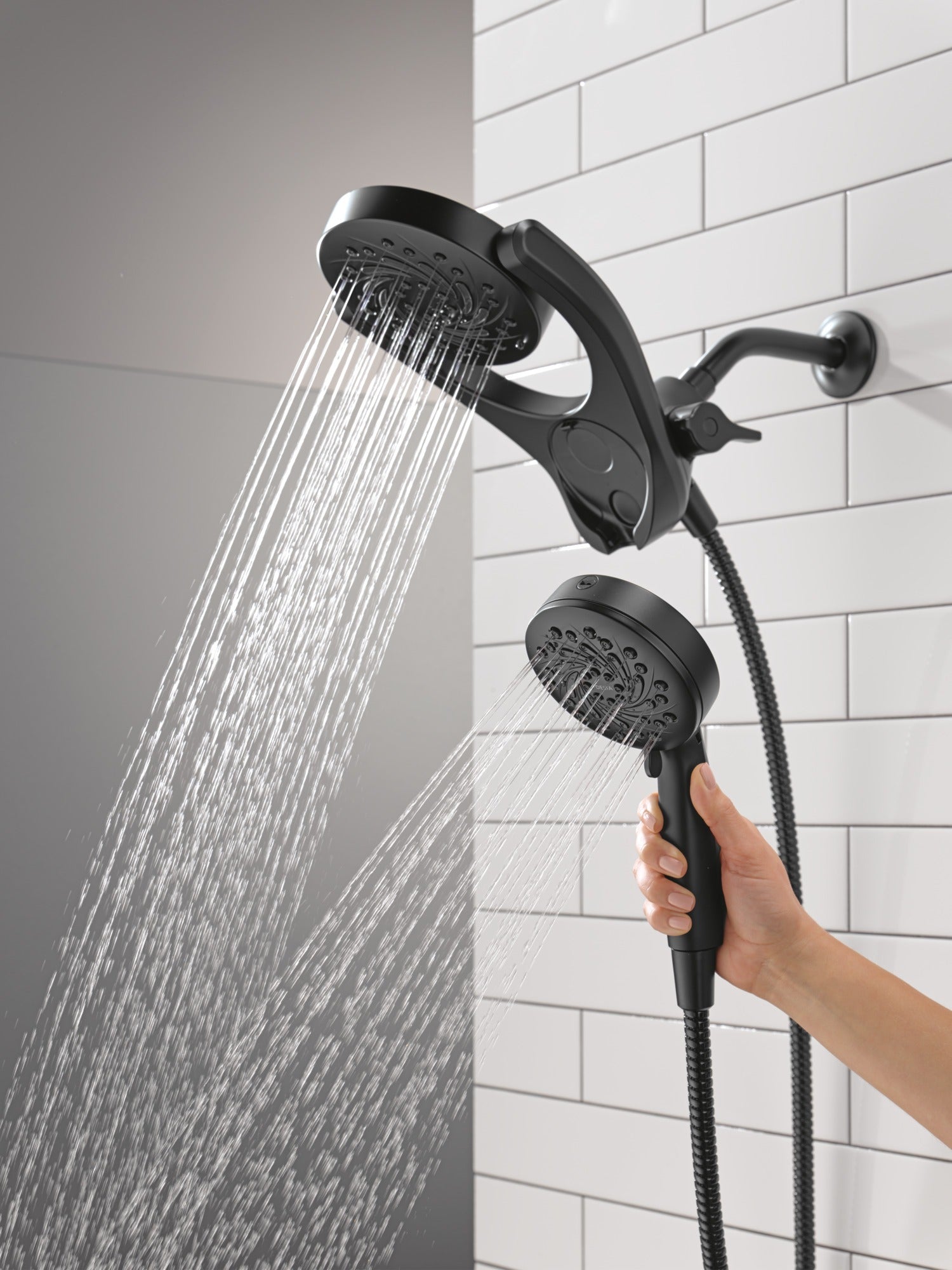 Delta Universal Showering Components 5-Setting HydroRain® with ProClean®