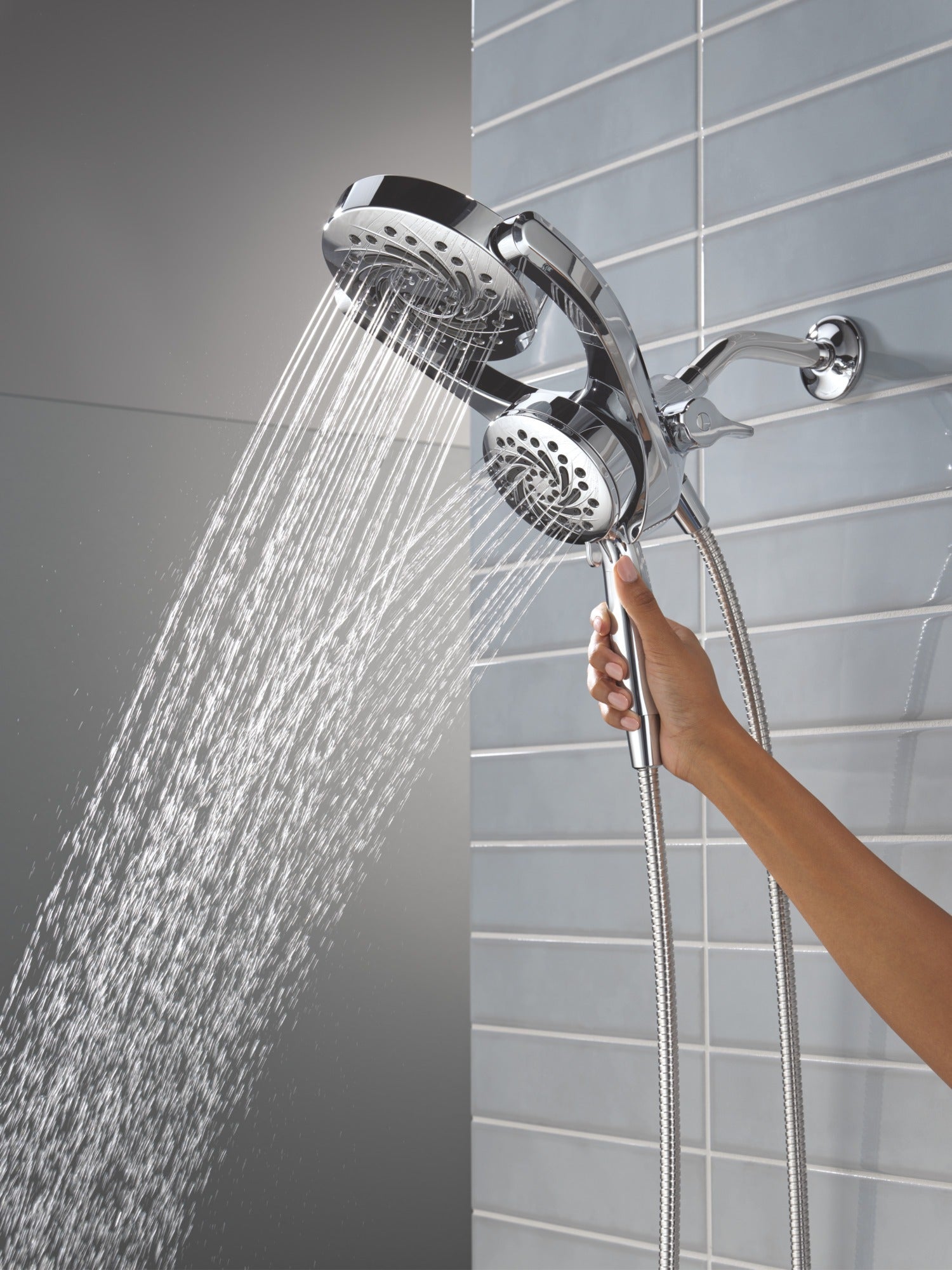 Delta Universal Showering Components 5-Setting HydroRain® with ProClean®