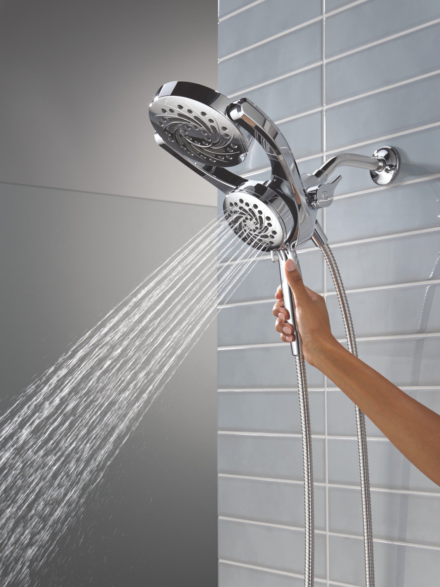 Delta Universal Showering Components 5-Setting HydroRain® with ProClean®