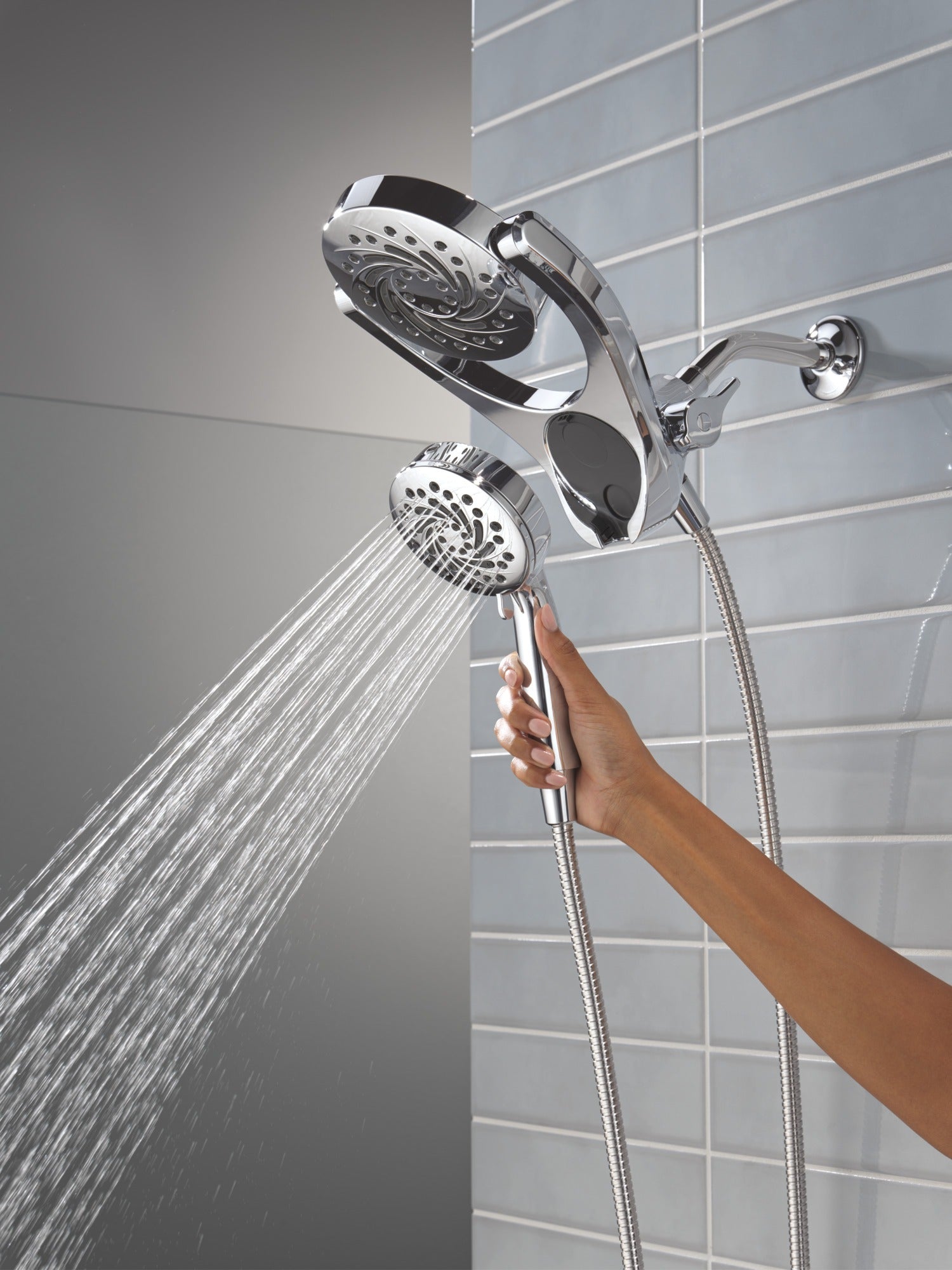 Delta Universal Showering Components 5-Setting HydroRain® with ProClean®