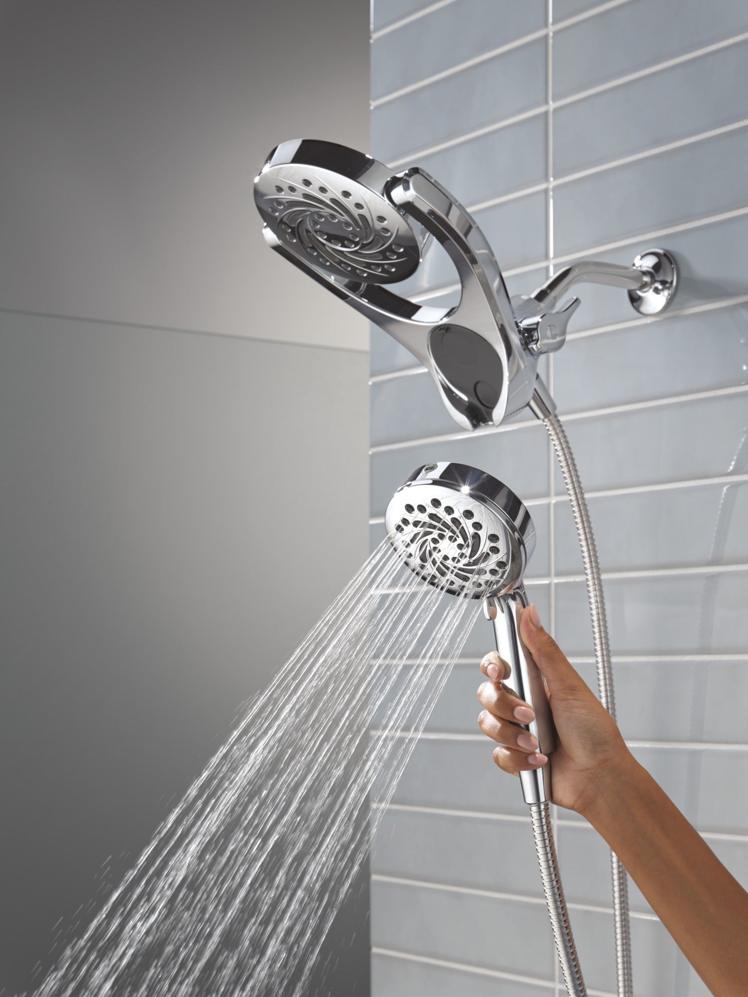 Delta Universal Showering Components 5-Setting HydroRain® with ProClean®
