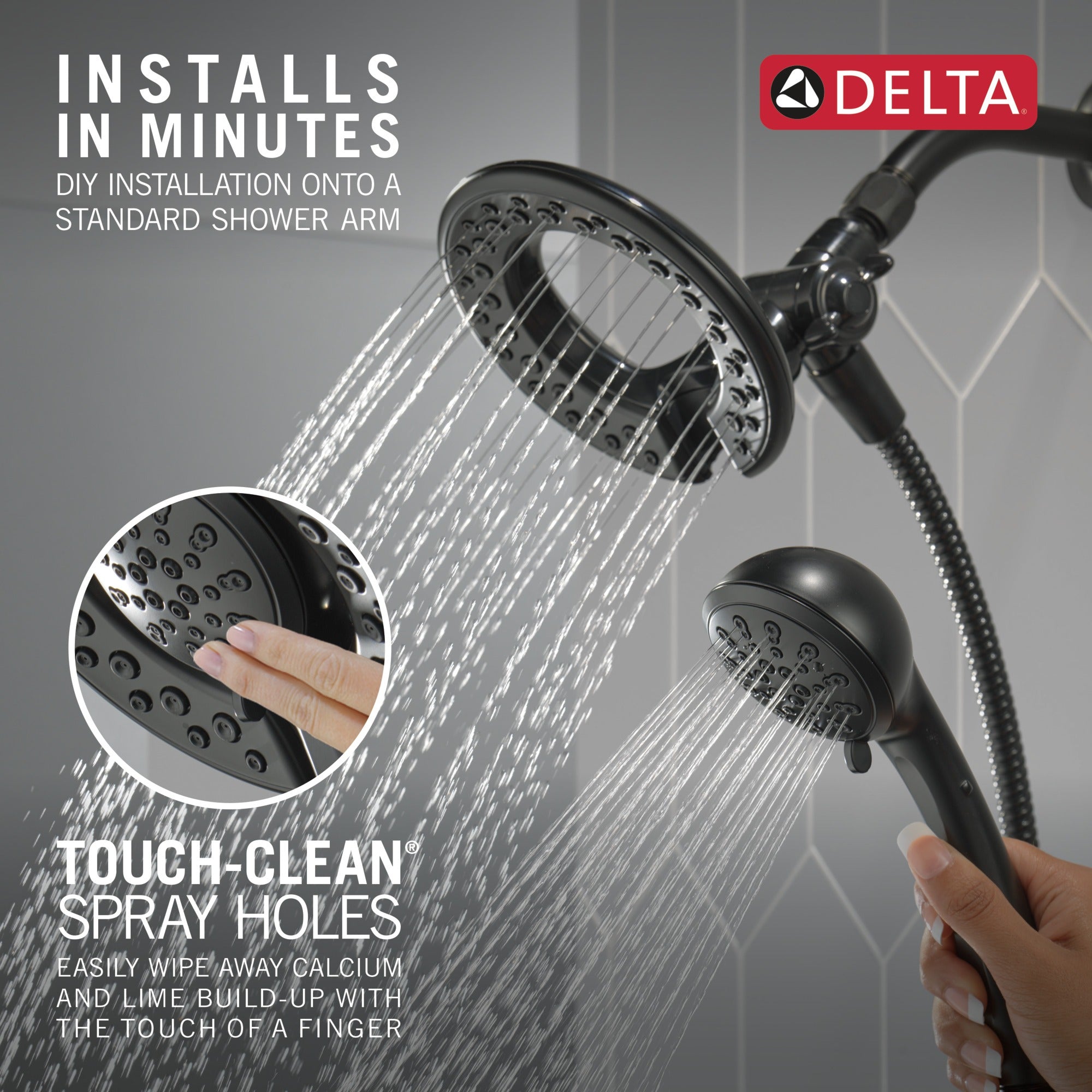 Delta Universal Showering Components 4-Setting In2ition